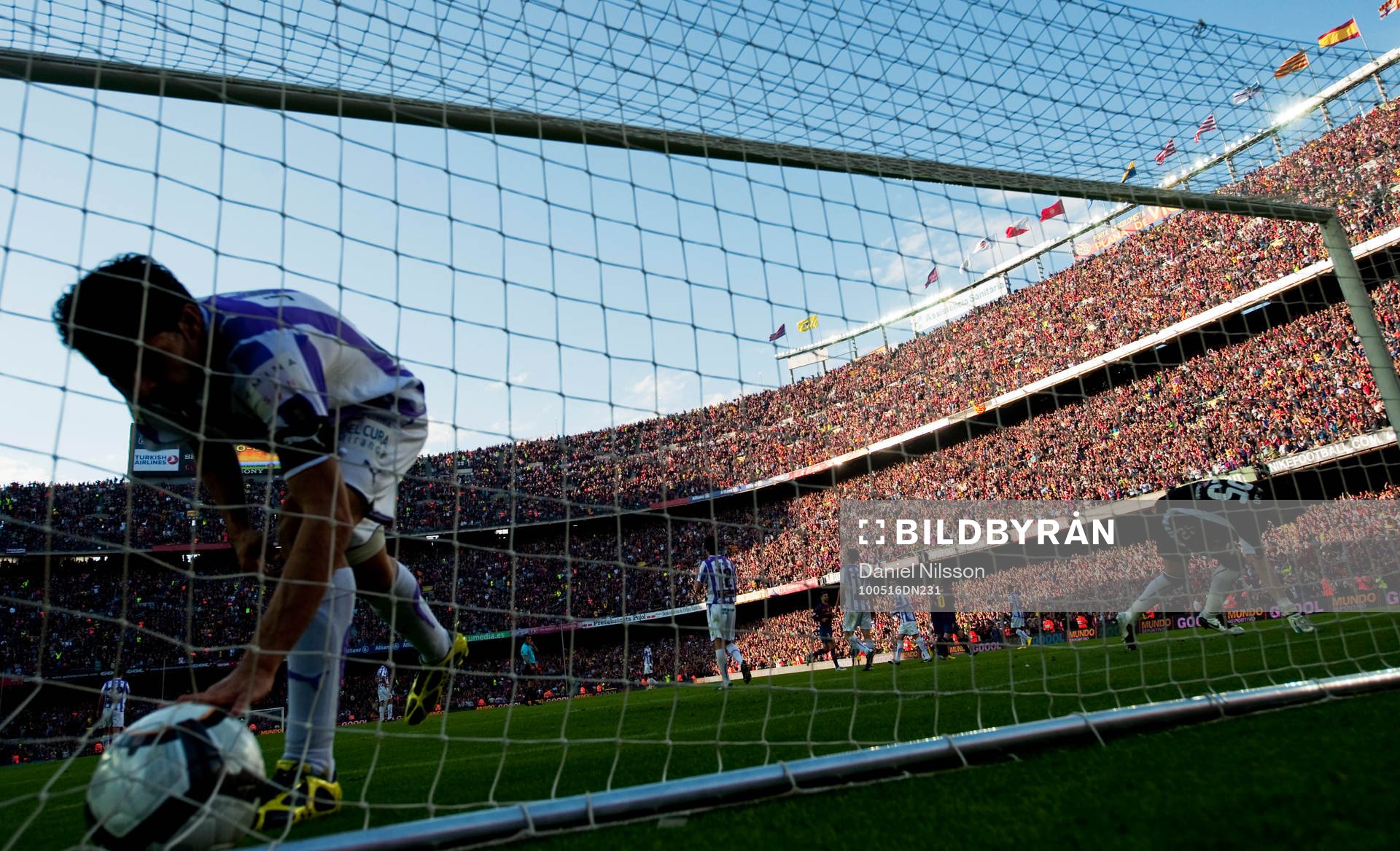 Barcelona spanska mästare. Pedro har gjort 2-0 och