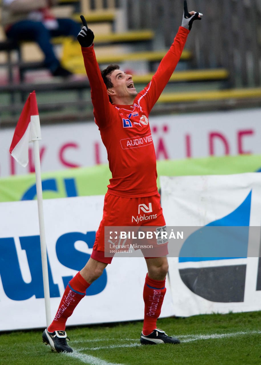 1-0 efter 6,4 sekunder, snabbast hittills i allsvenskan,