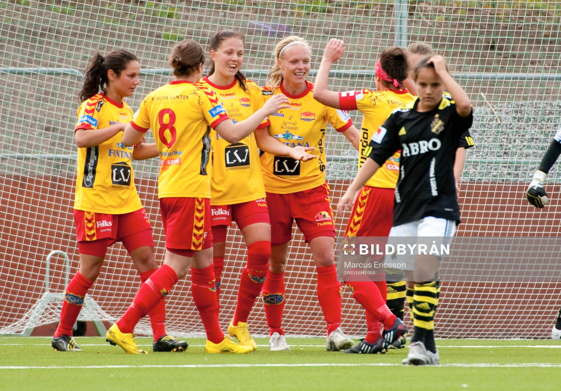  Jubel i Tyresö efter 0-1