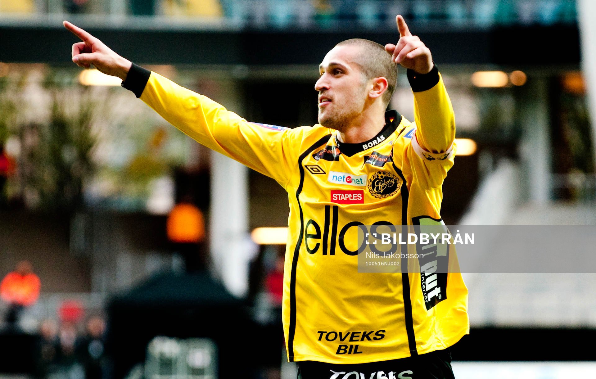 Emir Bajrami, Elfsborg, jubel