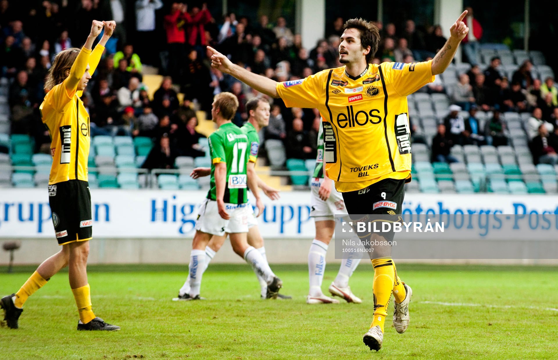 Denni Avdic, Elfsborg, jubel