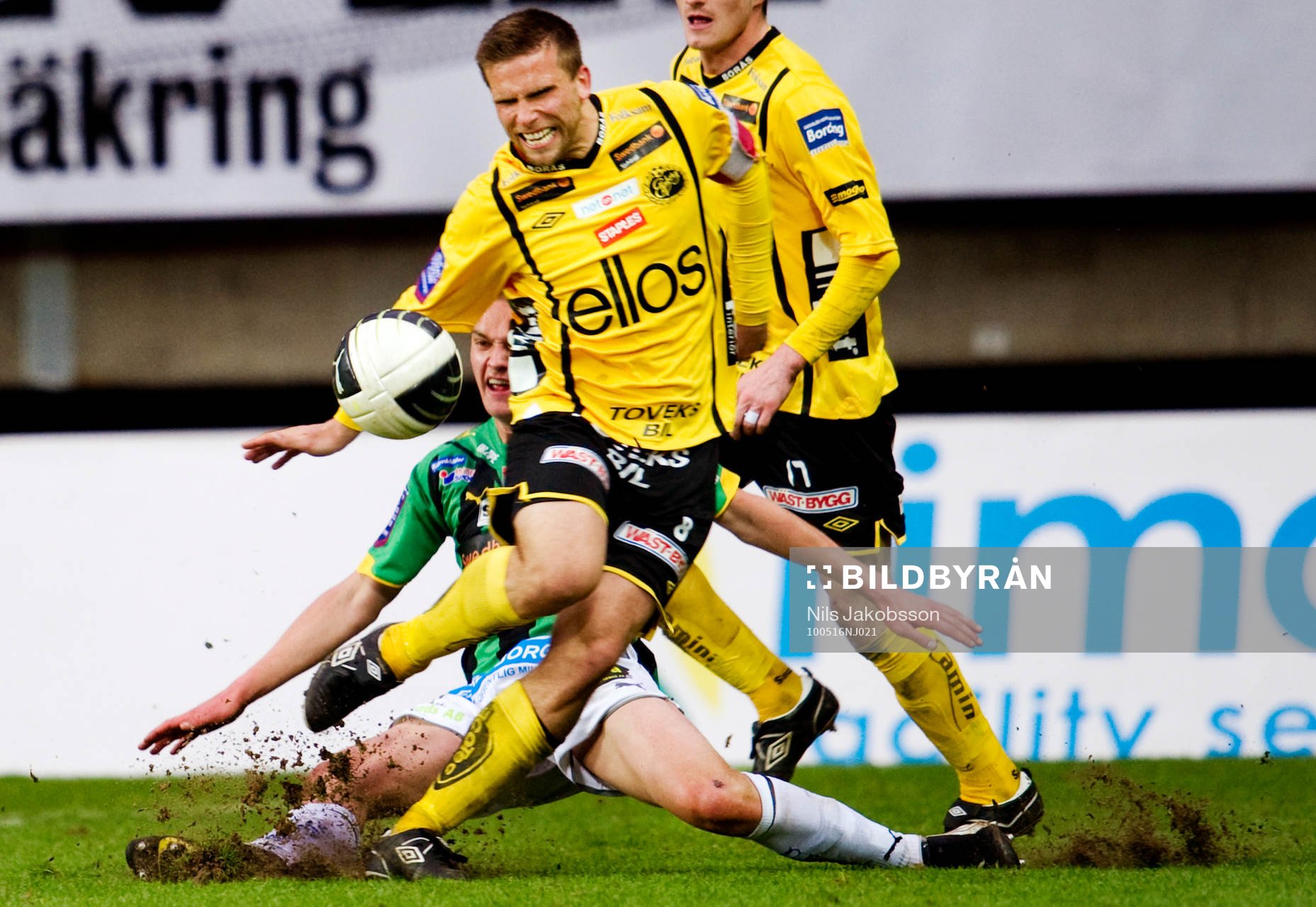 Anders Svensson, Elfsborg, Johan Mårtensson, GAIS