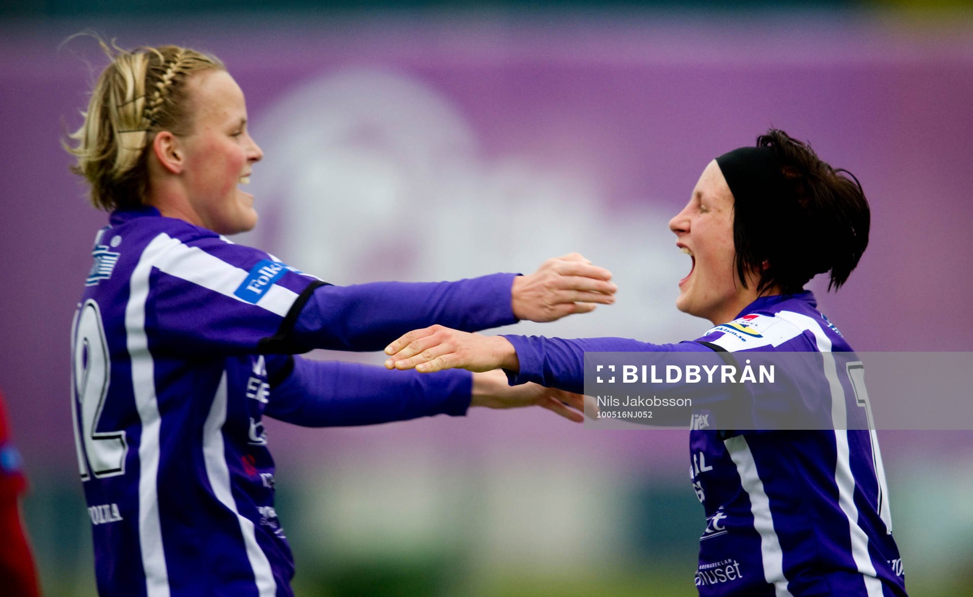 Kajsa Tornfalk, Annica Sjölund, Jitex jubel