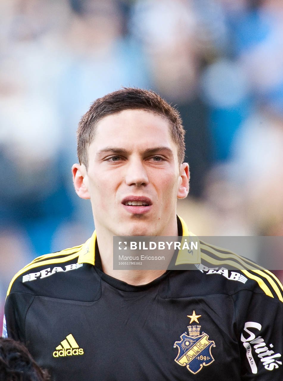 Porrätt, Miran Burgic, AIK