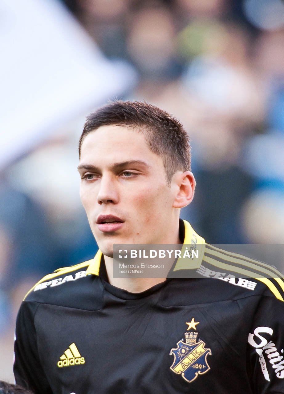 Porrätt, Miran Burgic, AIK