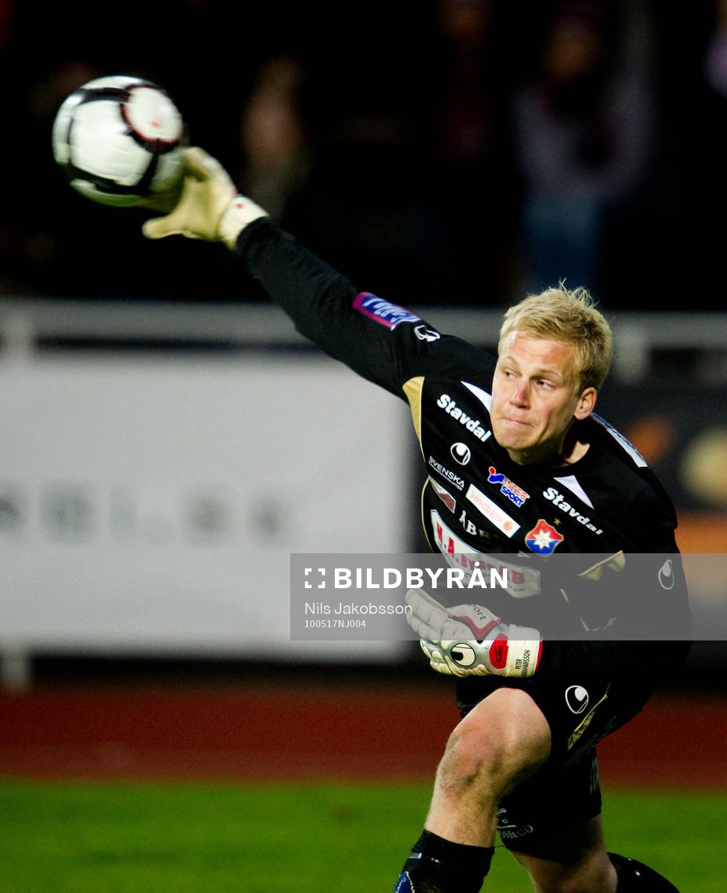 Peter Abrahamsson, målvakt, Örgryte, utkast