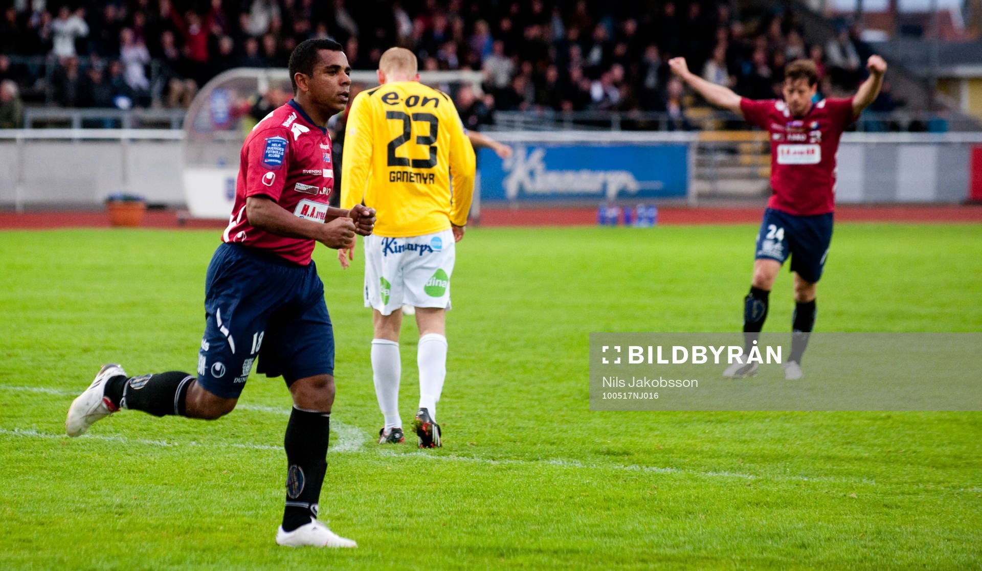 Alvaro Santos, Örgryte, jubel