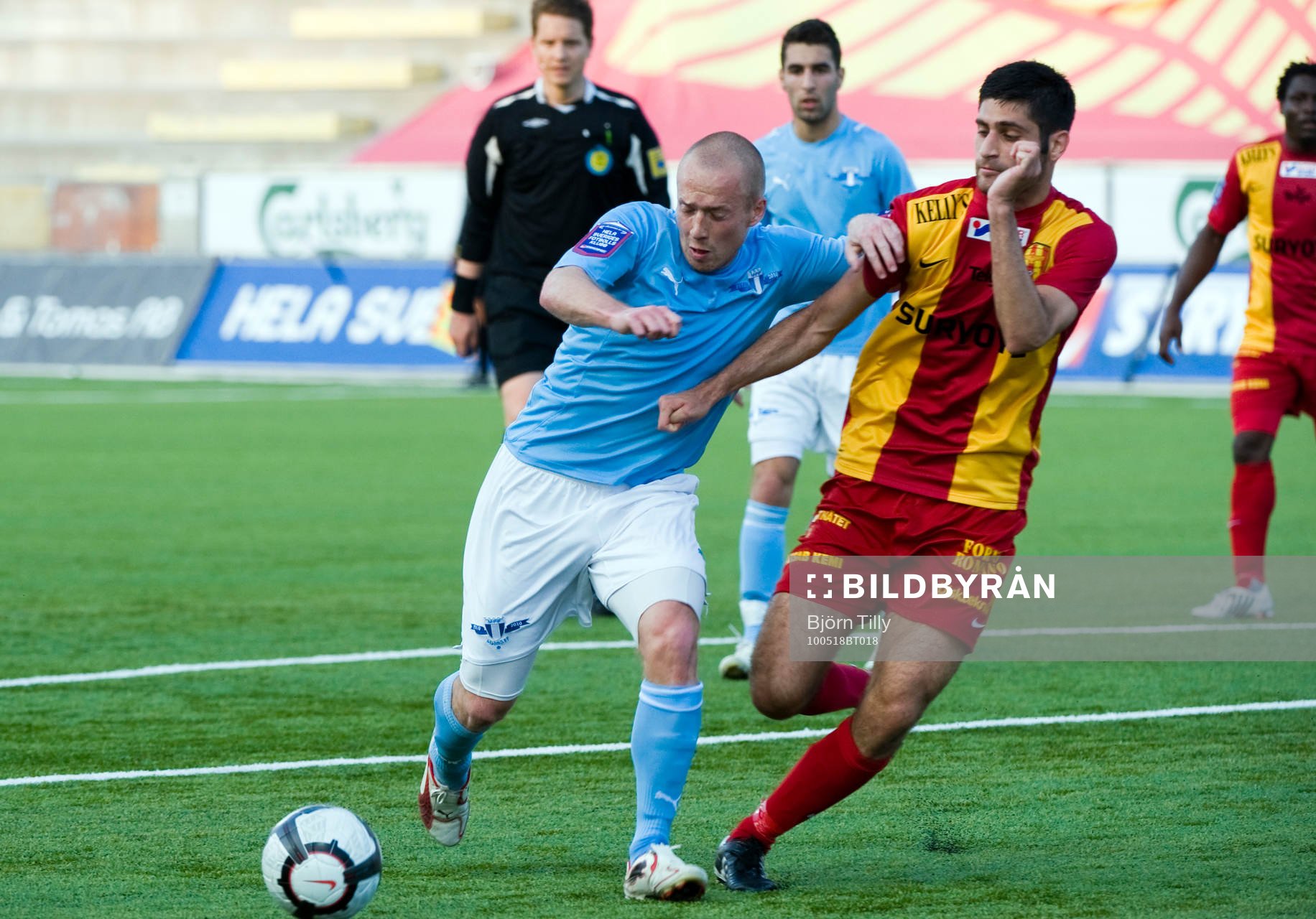 Daniel Larsson, Malmö och Rabi Elia, Syrianska