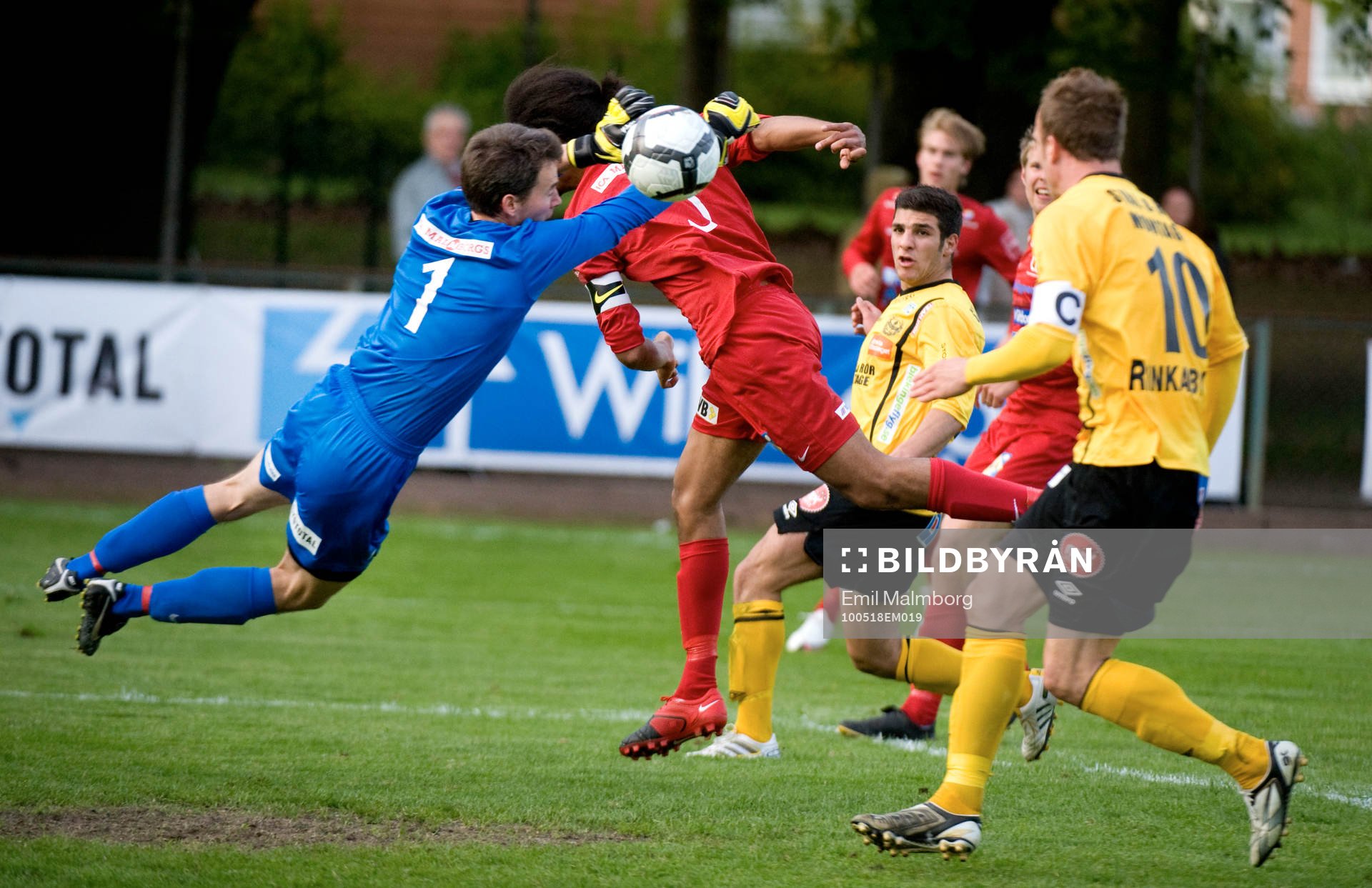  Ola Svensson, LB07 och Marcus Ekenberg, Mjällby