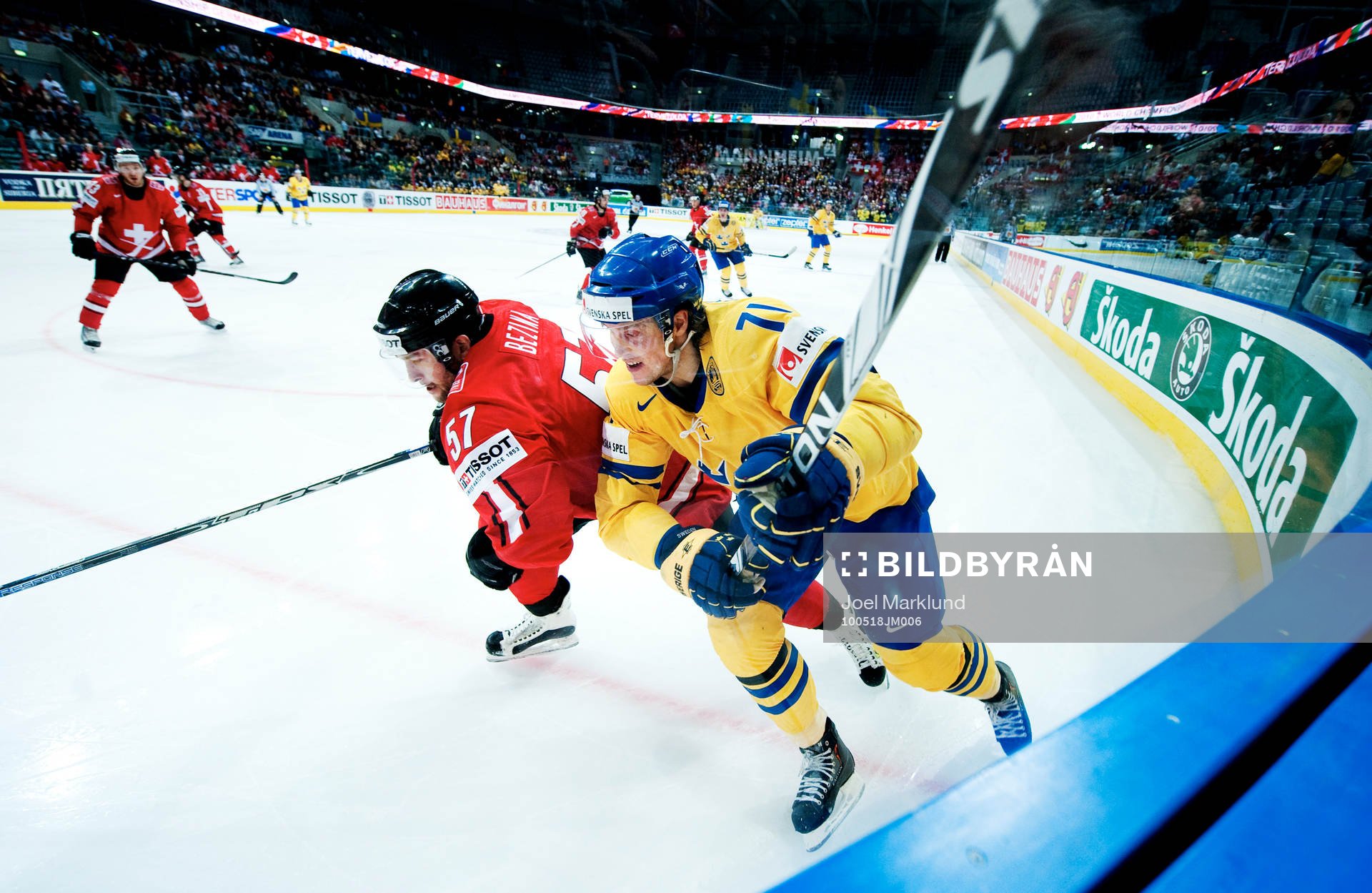 Goran Bezina, Schweiz, och Jonas Andersson, Sverige