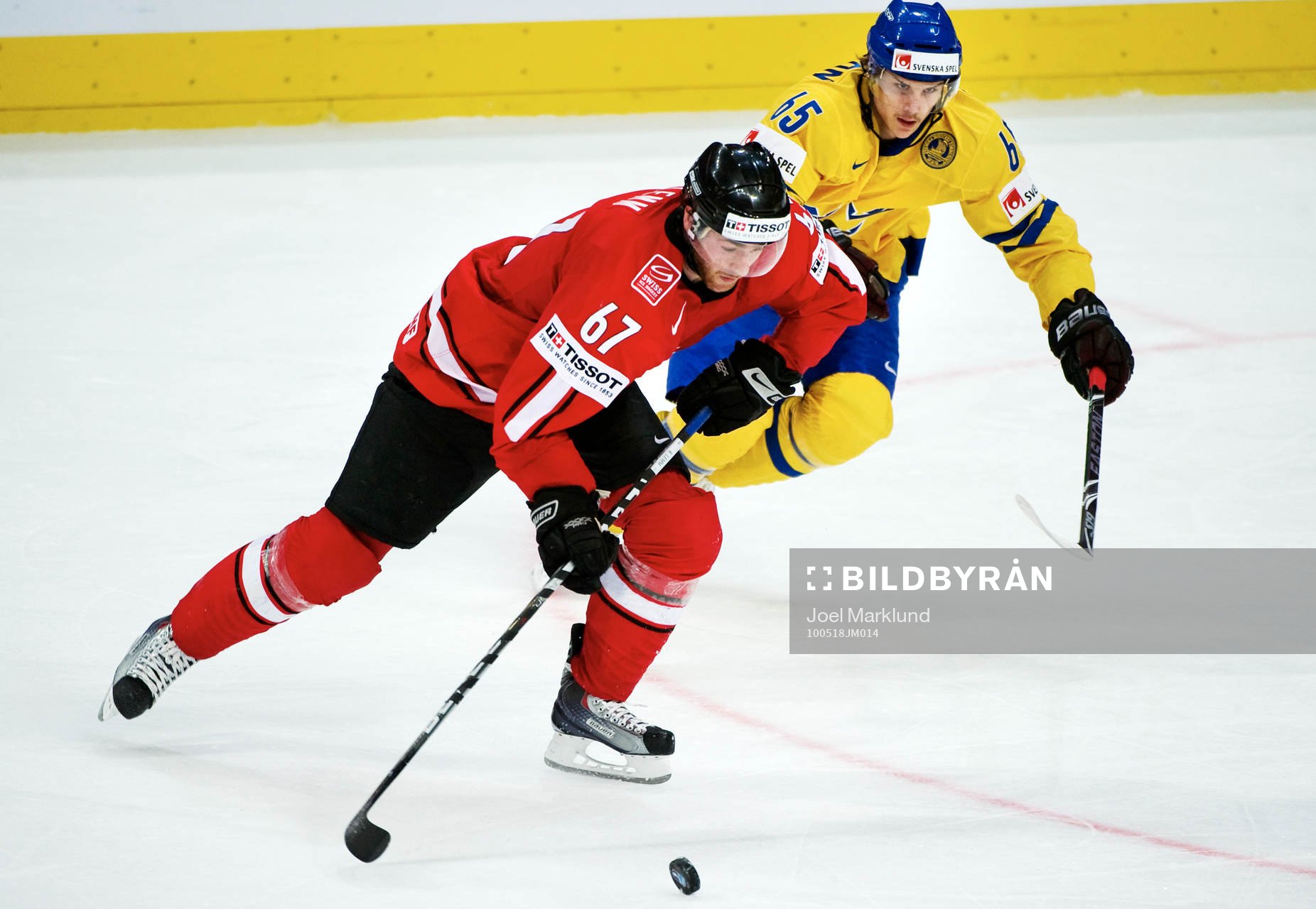 Romano Lemm, Schweiz, och Erik Karlsson, Sverige