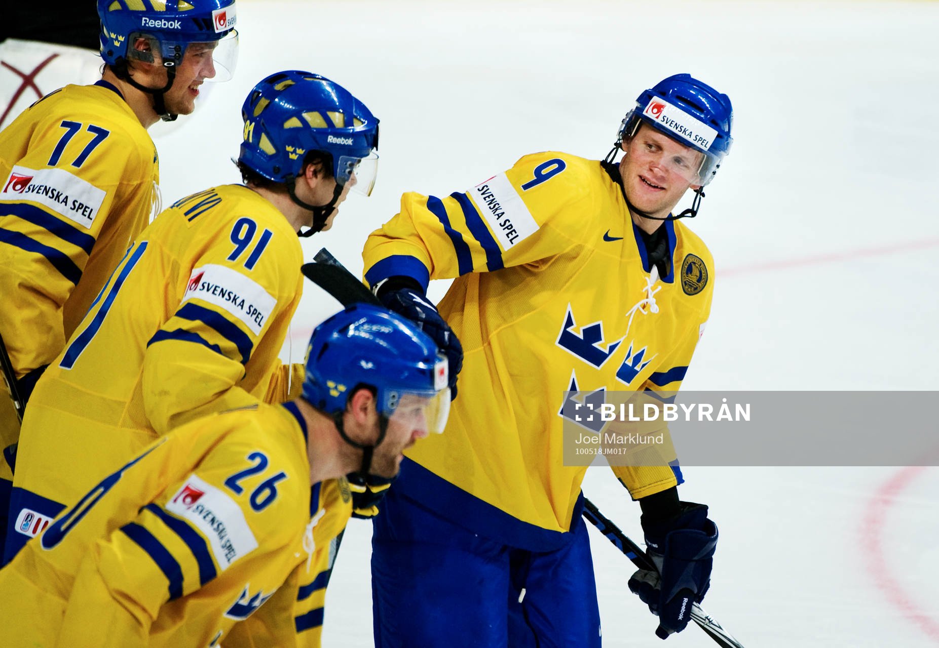 Tony Mårtensson, Sverige, jubel
