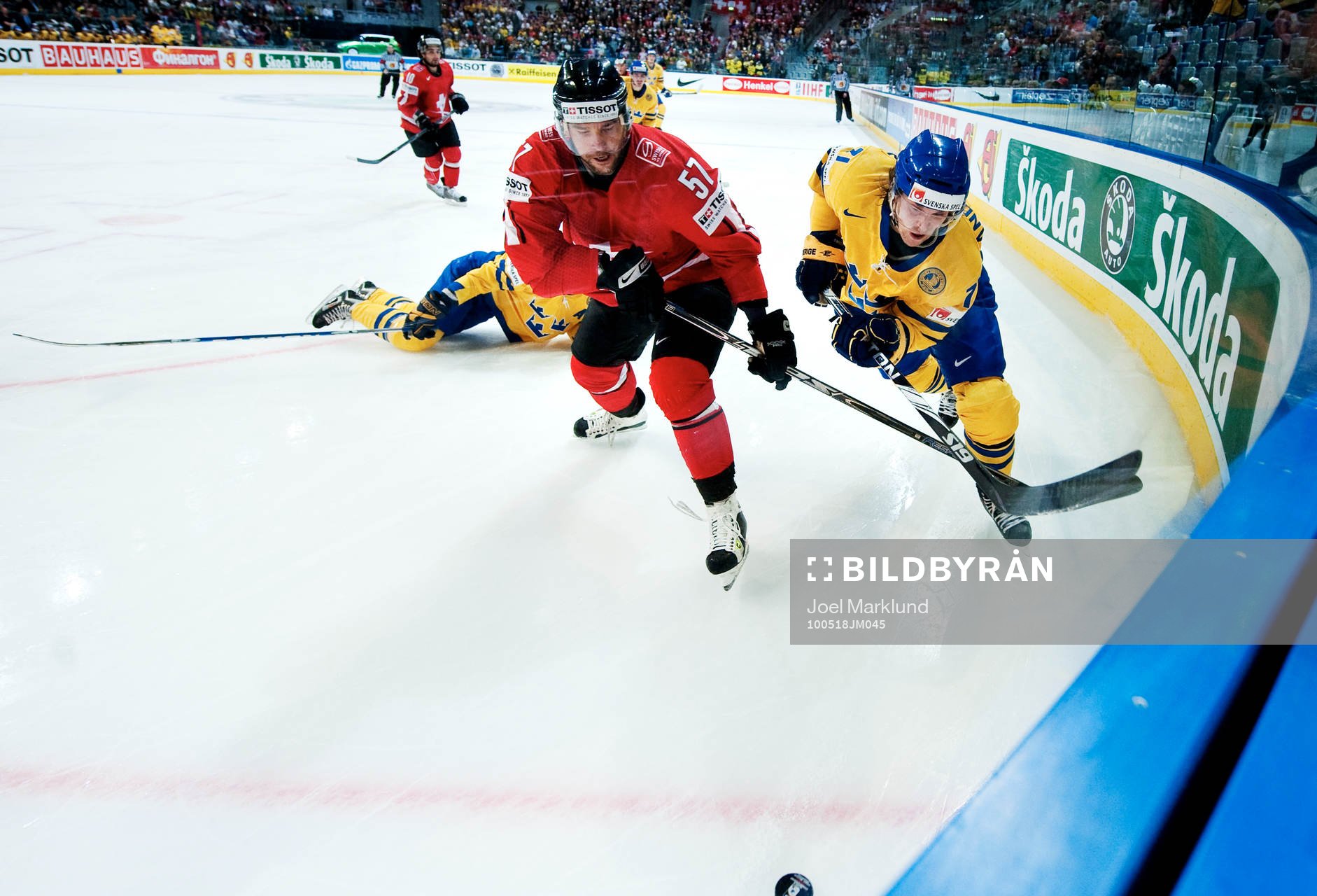 Goran Bezina, Schweiz, och Jonas Andersson, Sverige