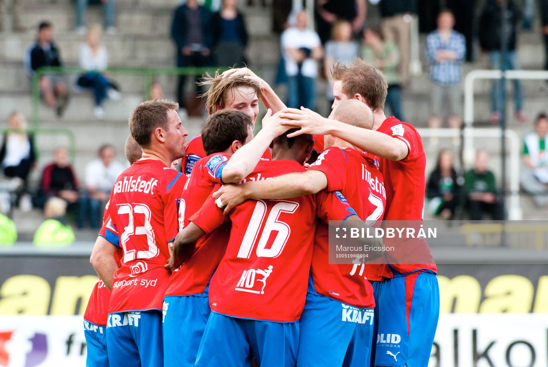 Jubel i Helsingborg