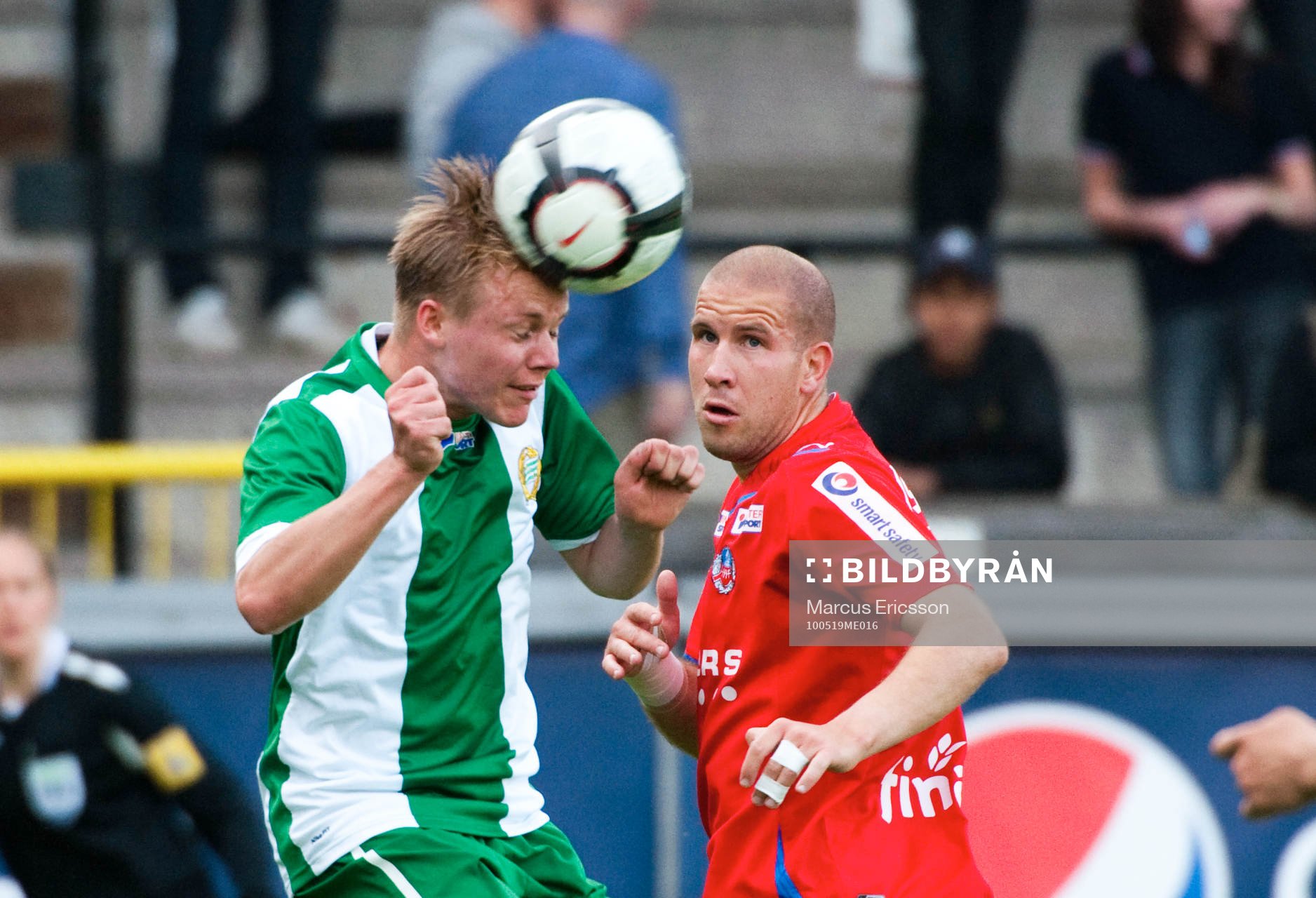 Elliot Käck, Hammarby och Mattias Lindström, Helsingborg