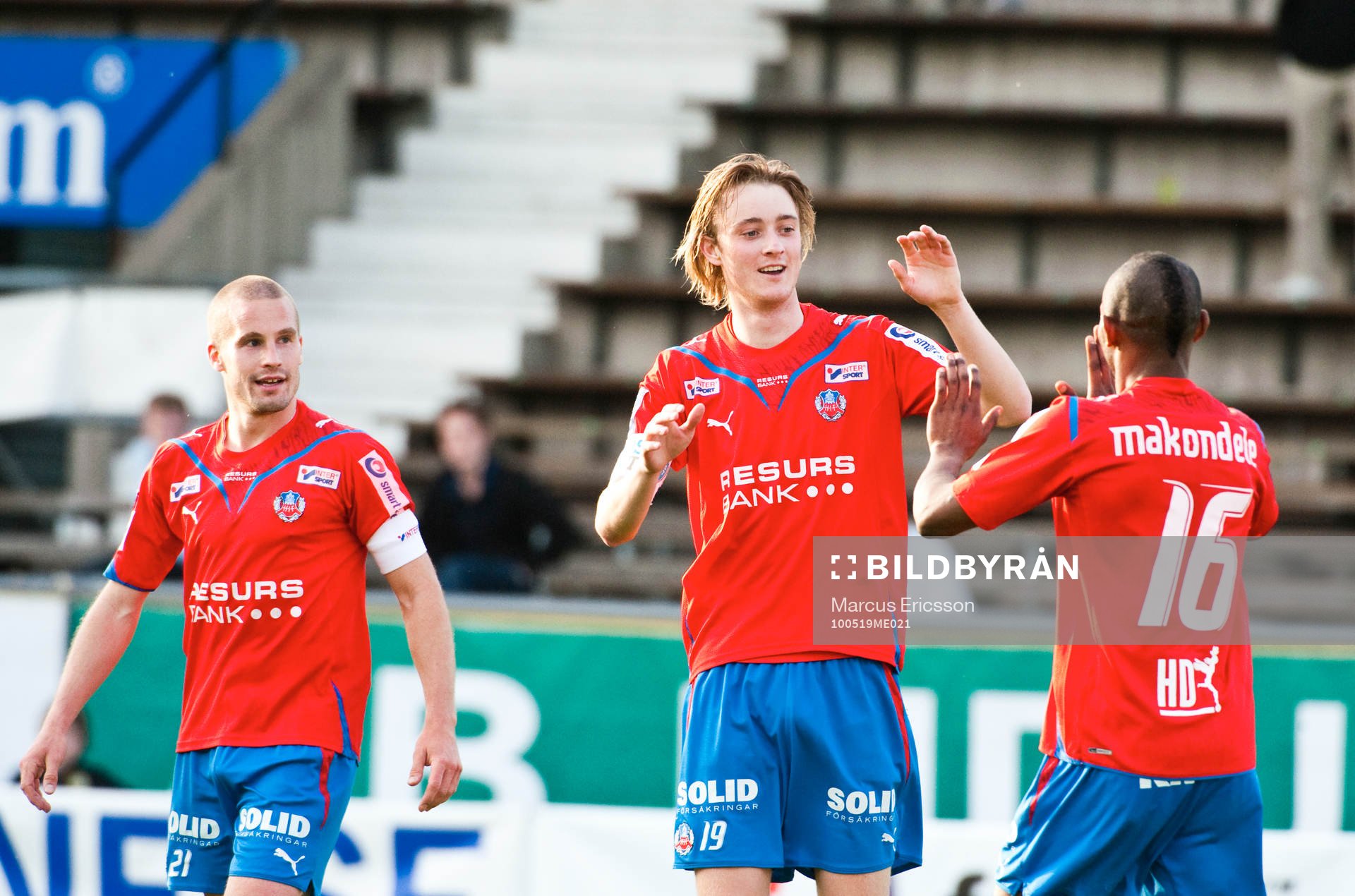 Jubel i Helsingborg