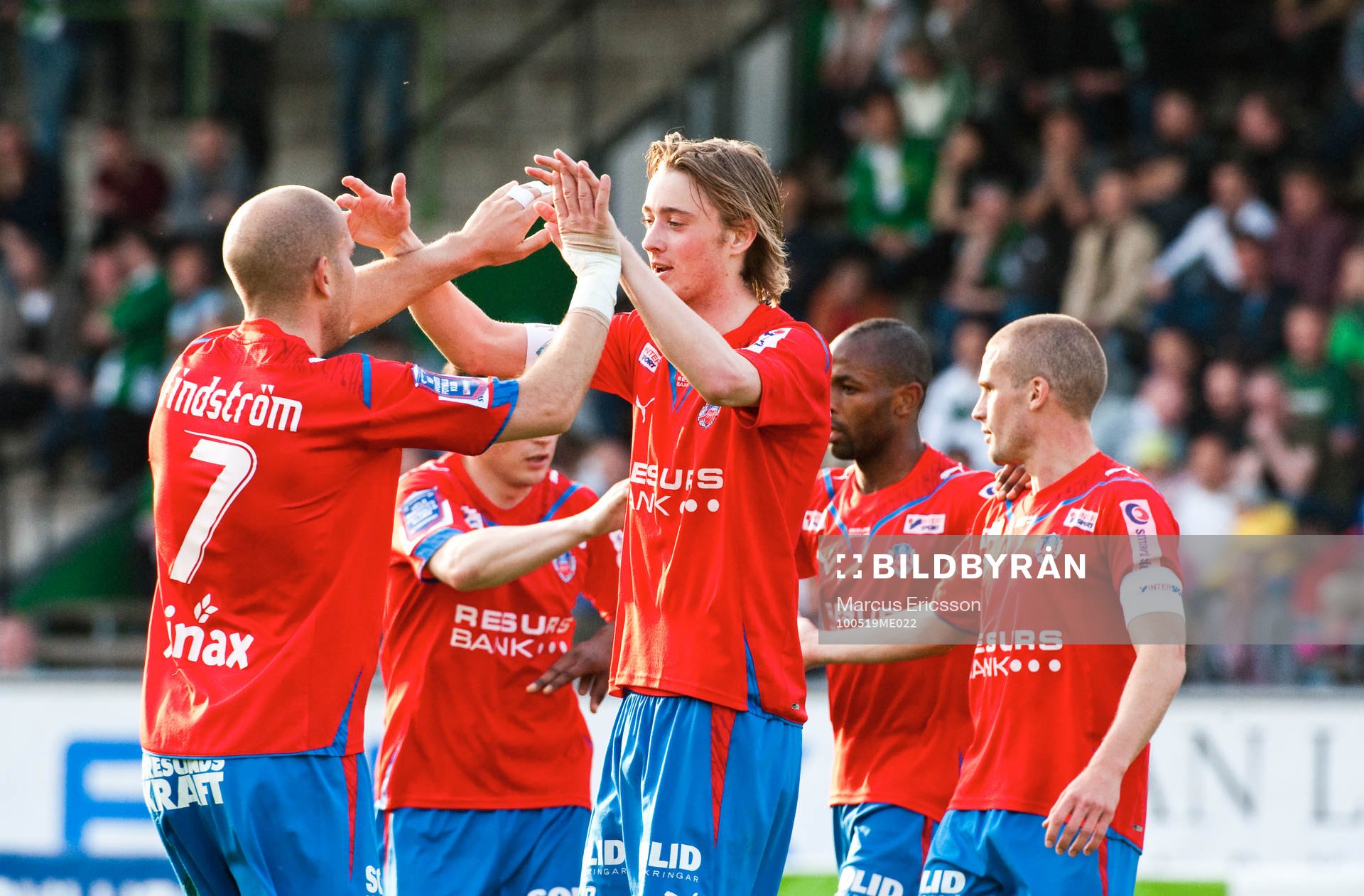 Jubel i Helsingborg