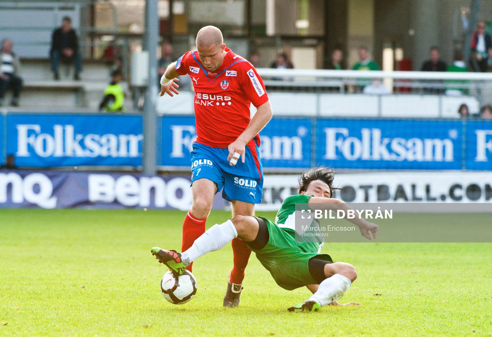 Mattias Lindström, Helsingborg springer ifrån Chiharu