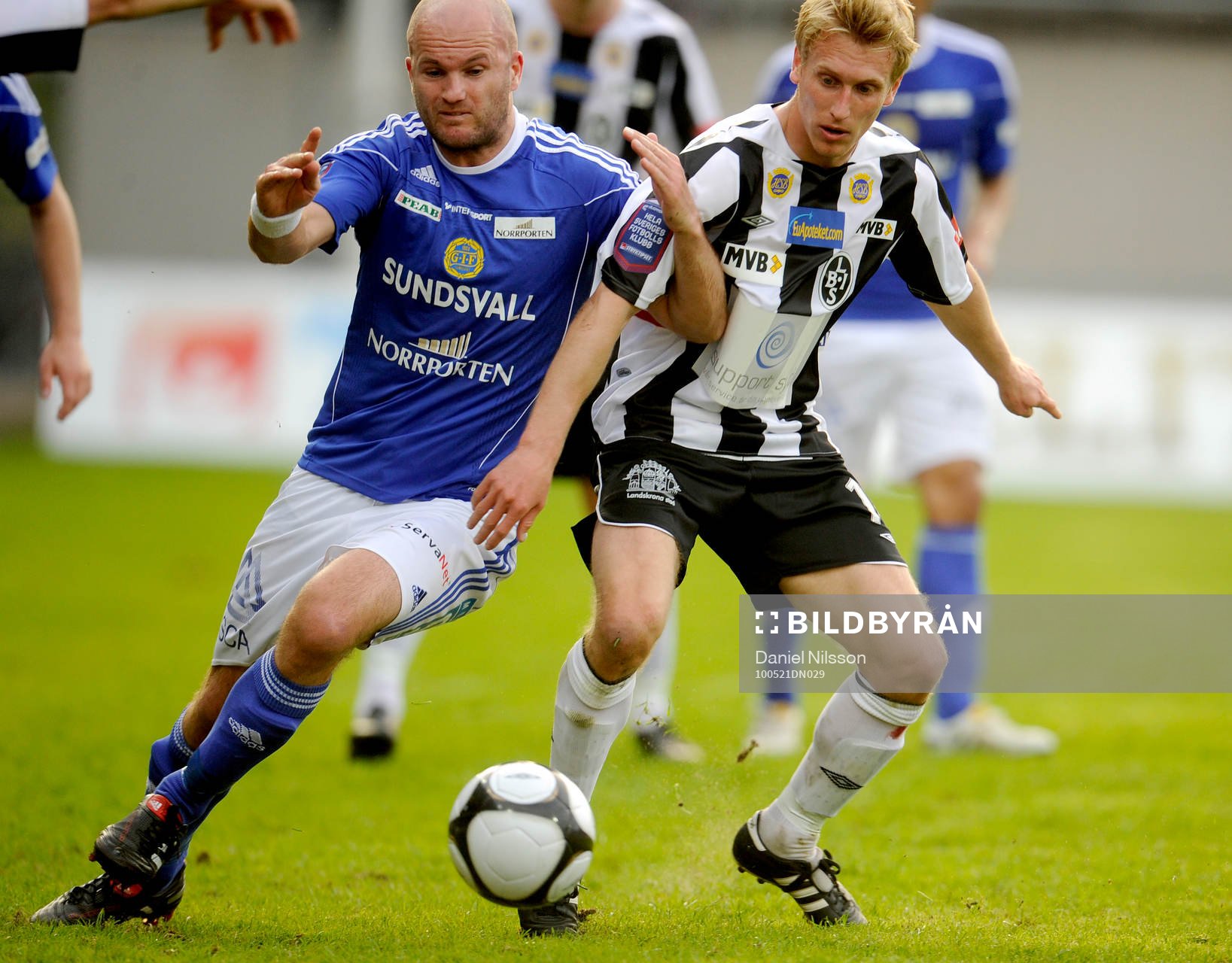Jonas Wallerstedt, Sundsvalll och Thomas Raun, Landskrona