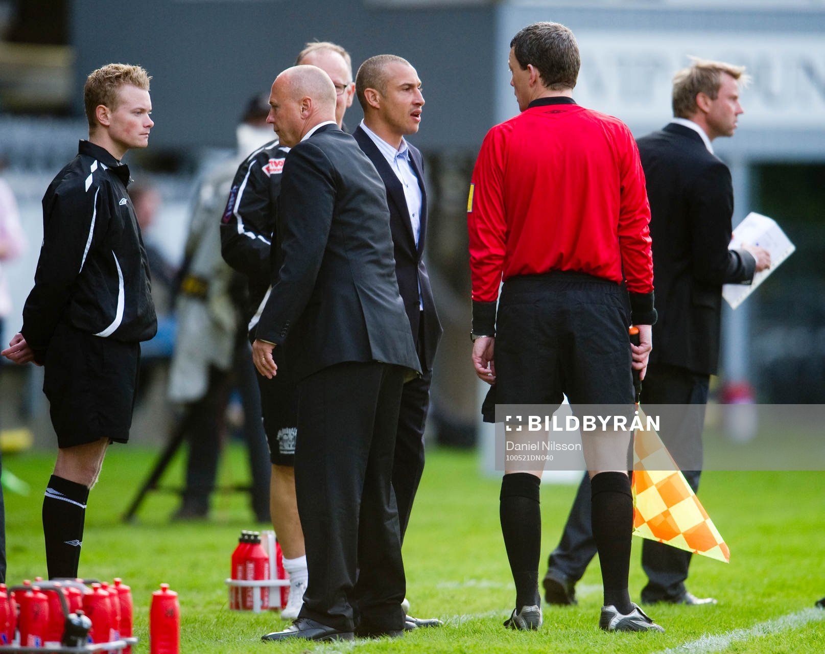 Henrik Larsson, tränare och Sören Åkeby , tränare