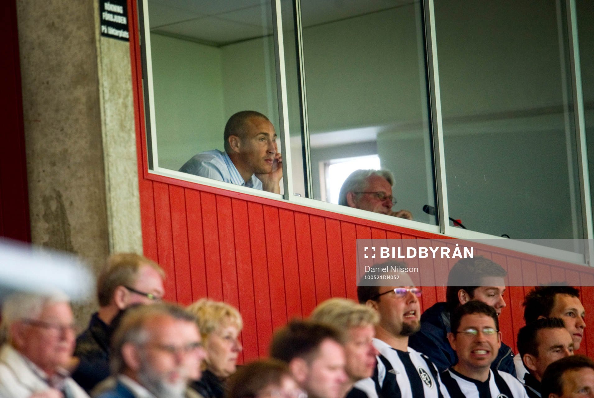 Henrik Larsson, tränare, utvisning