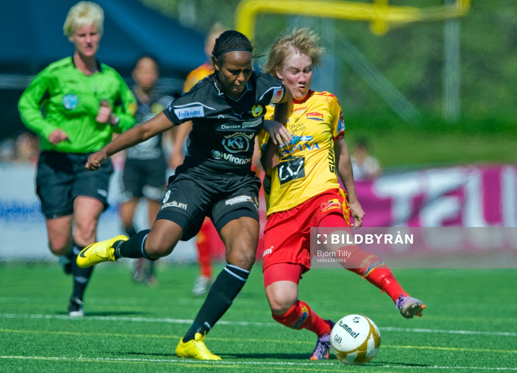 Hodan Siid Ahmed, Hammarby och Sofie Persson, Tyresö