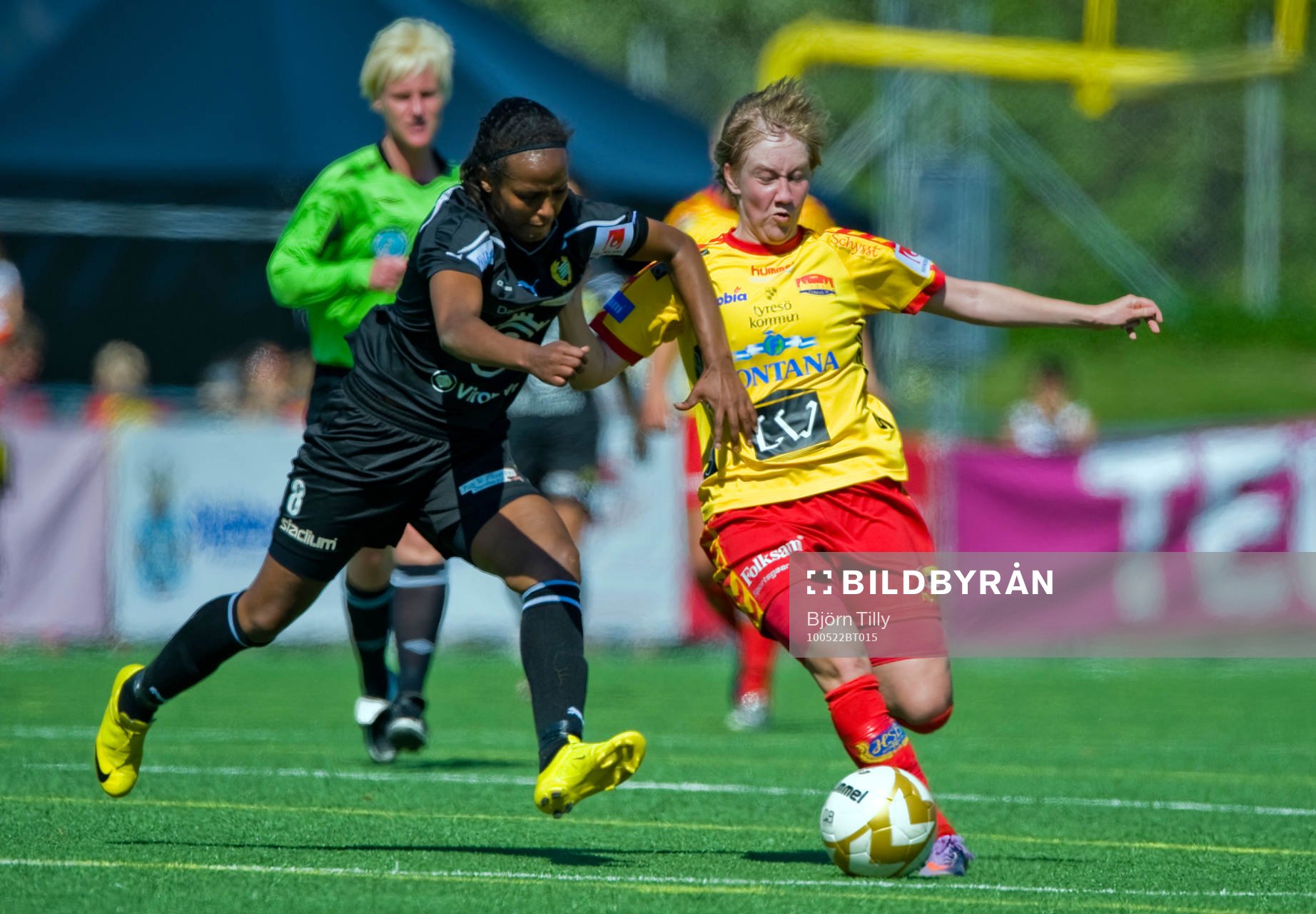 Hodan Siid Ahmed, Hammarby och Sofie Persson, Tyresö