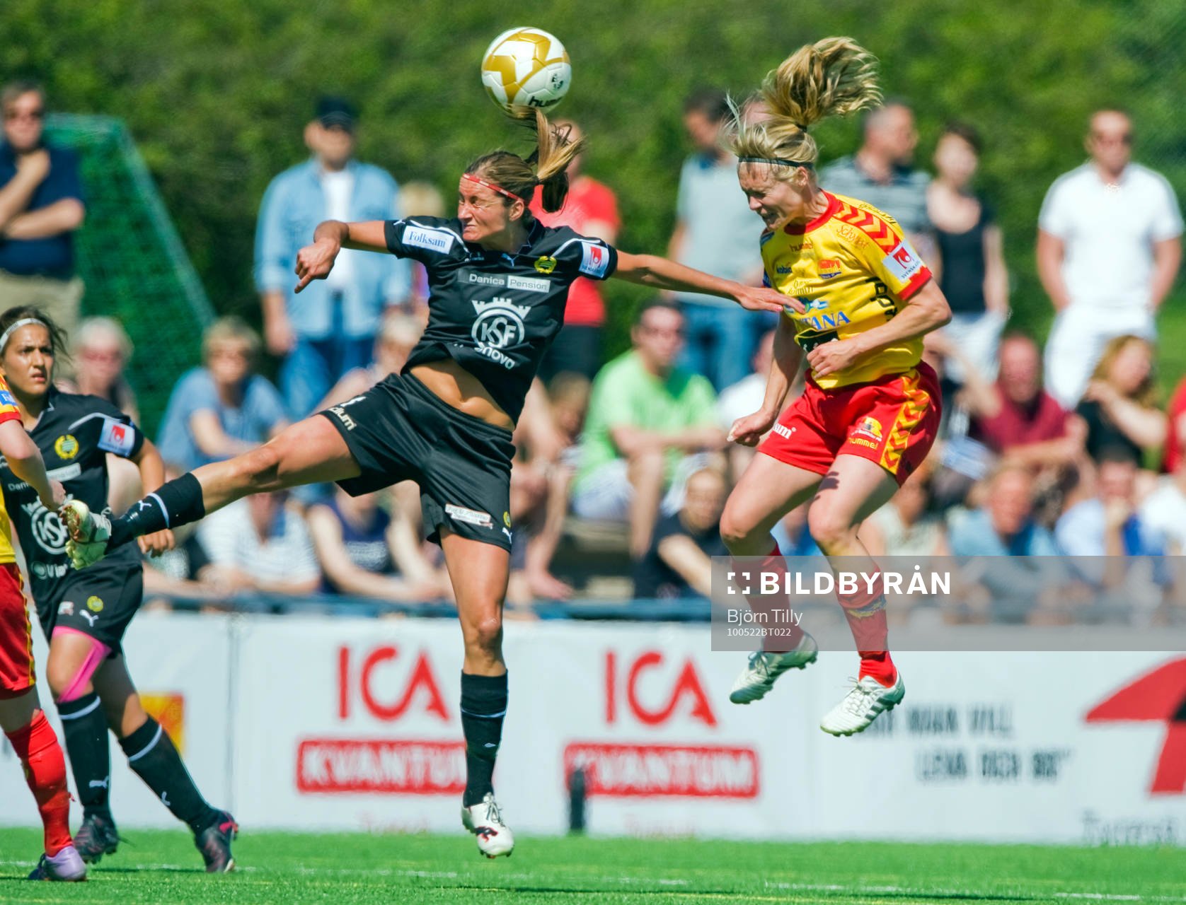 Madeleine Tegström, Hammarby och Elin Ekblom Bak, Tyresö