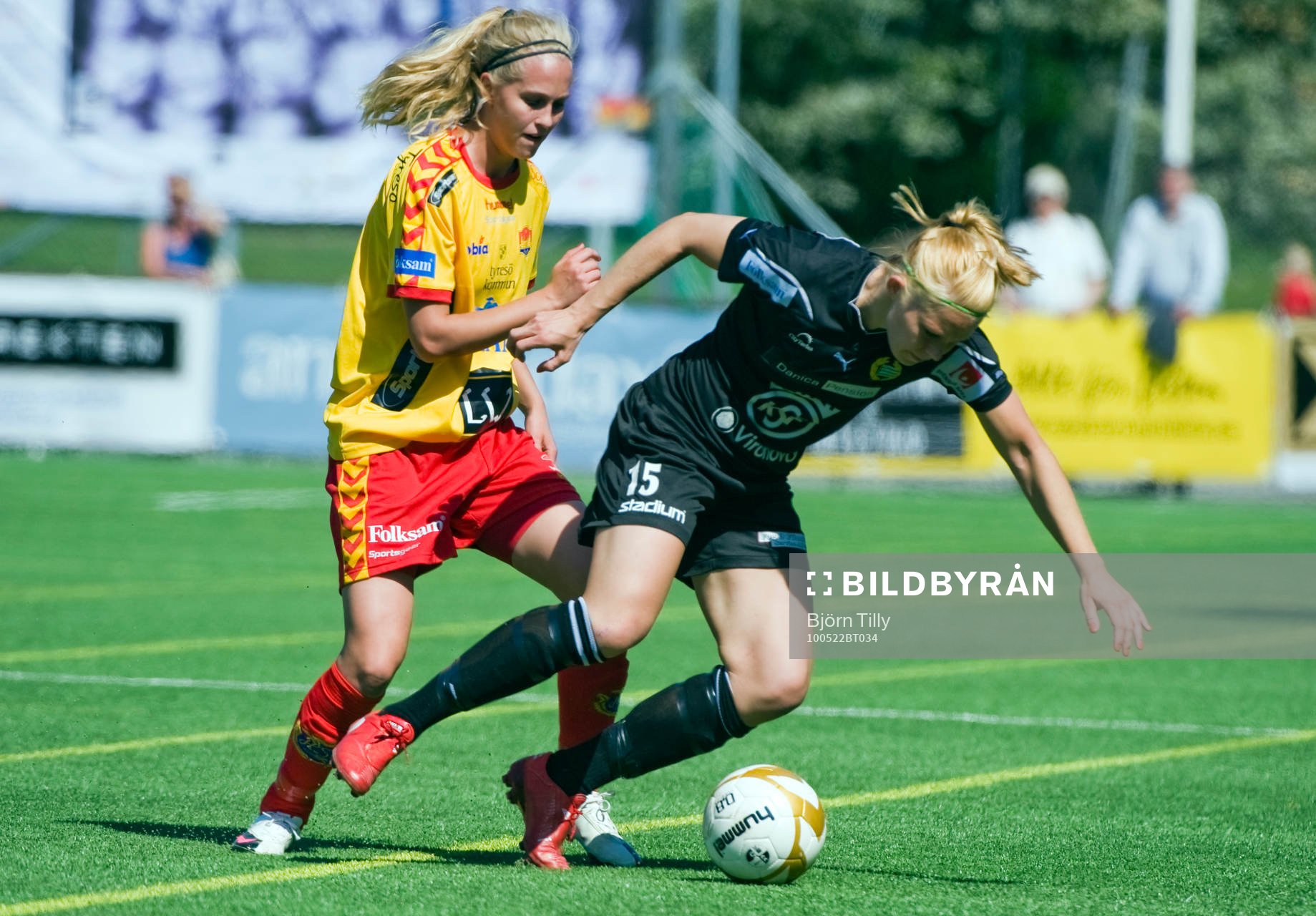 Line Roddik/Hansen, Tyresö och Leena Puranen, Hammarby