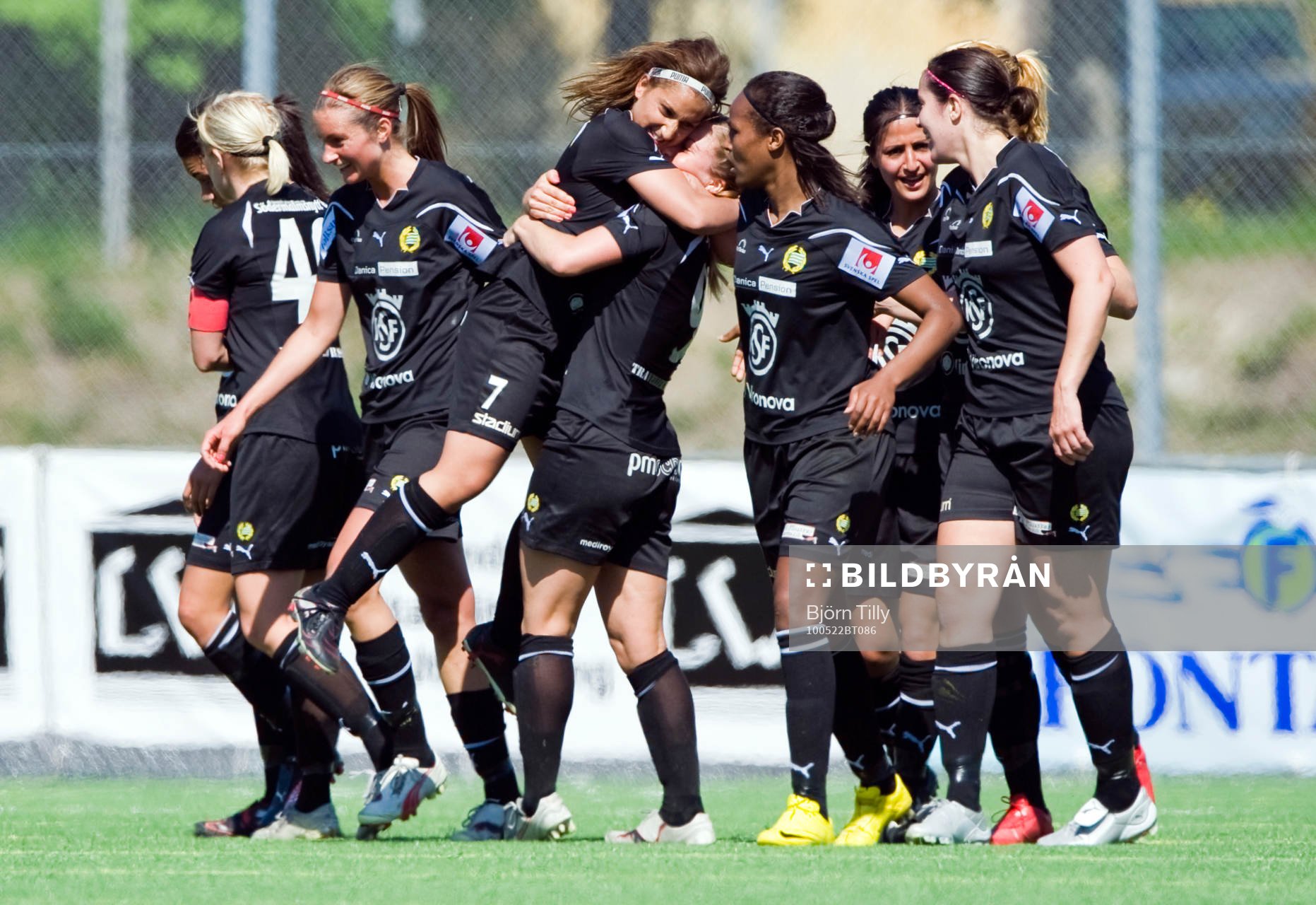 Daniella Chamoun, Hammarby, jubel
