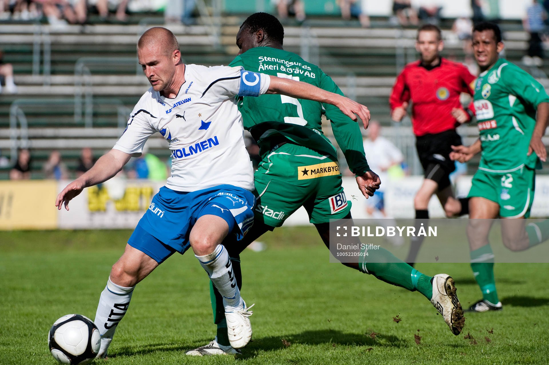 Edwin Phiri, Ljungskile. Daniel Bamberg, Norrköping