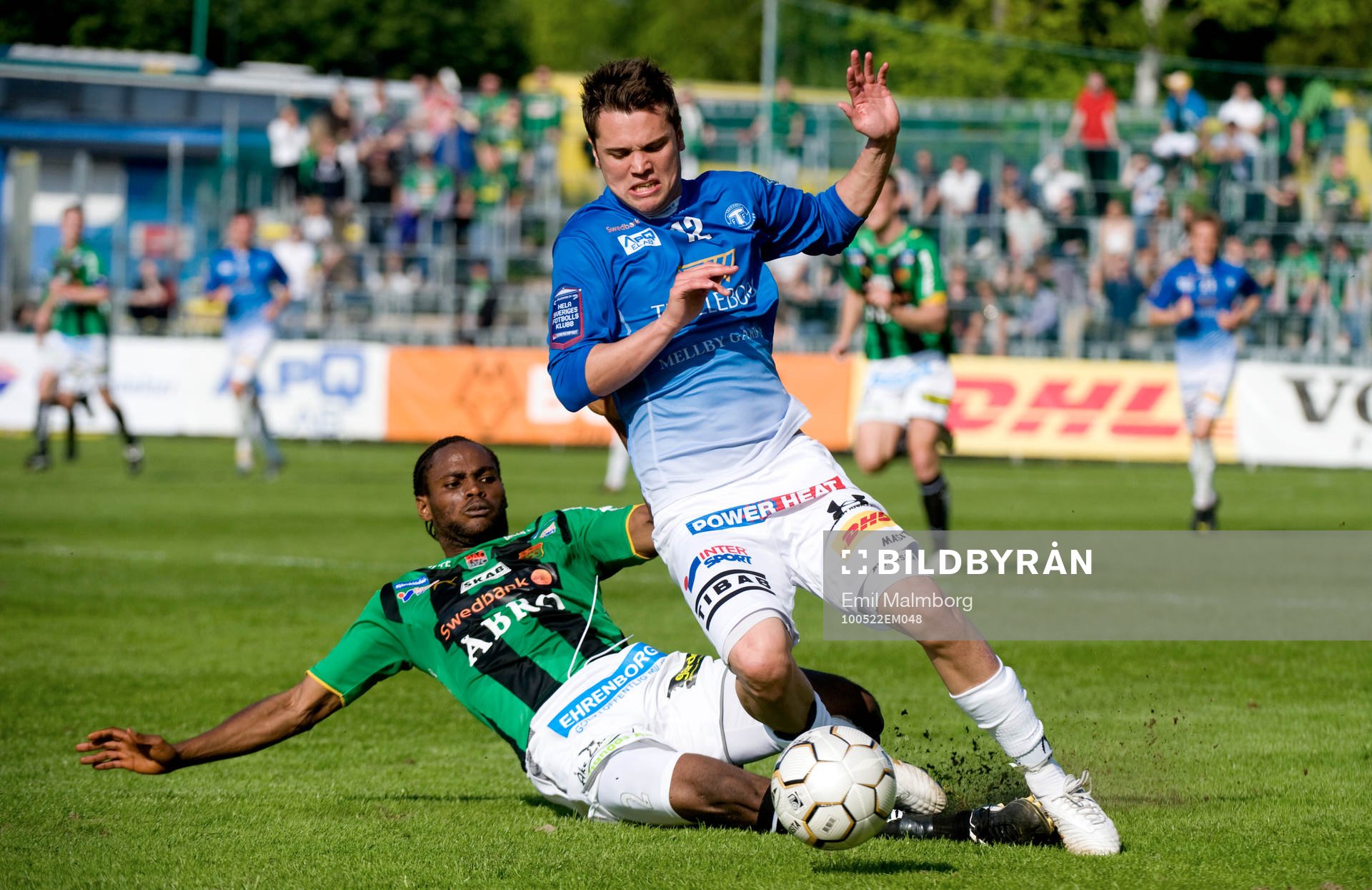 Richard Ntomba Ekunde, Gais och Joakim Sjöhage, Trelleborg