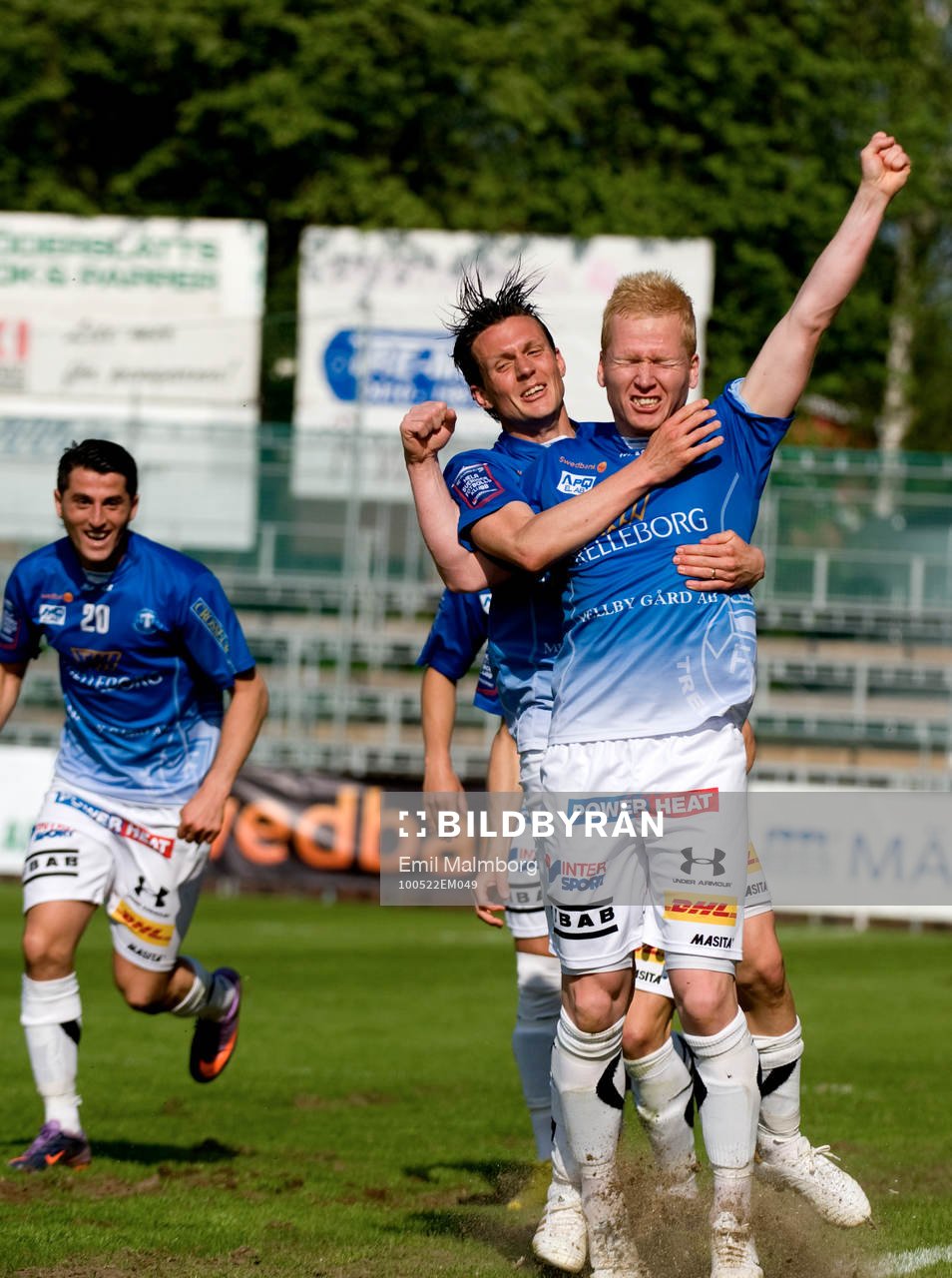 Mattias Adelstam, Trelleborg. Jubel