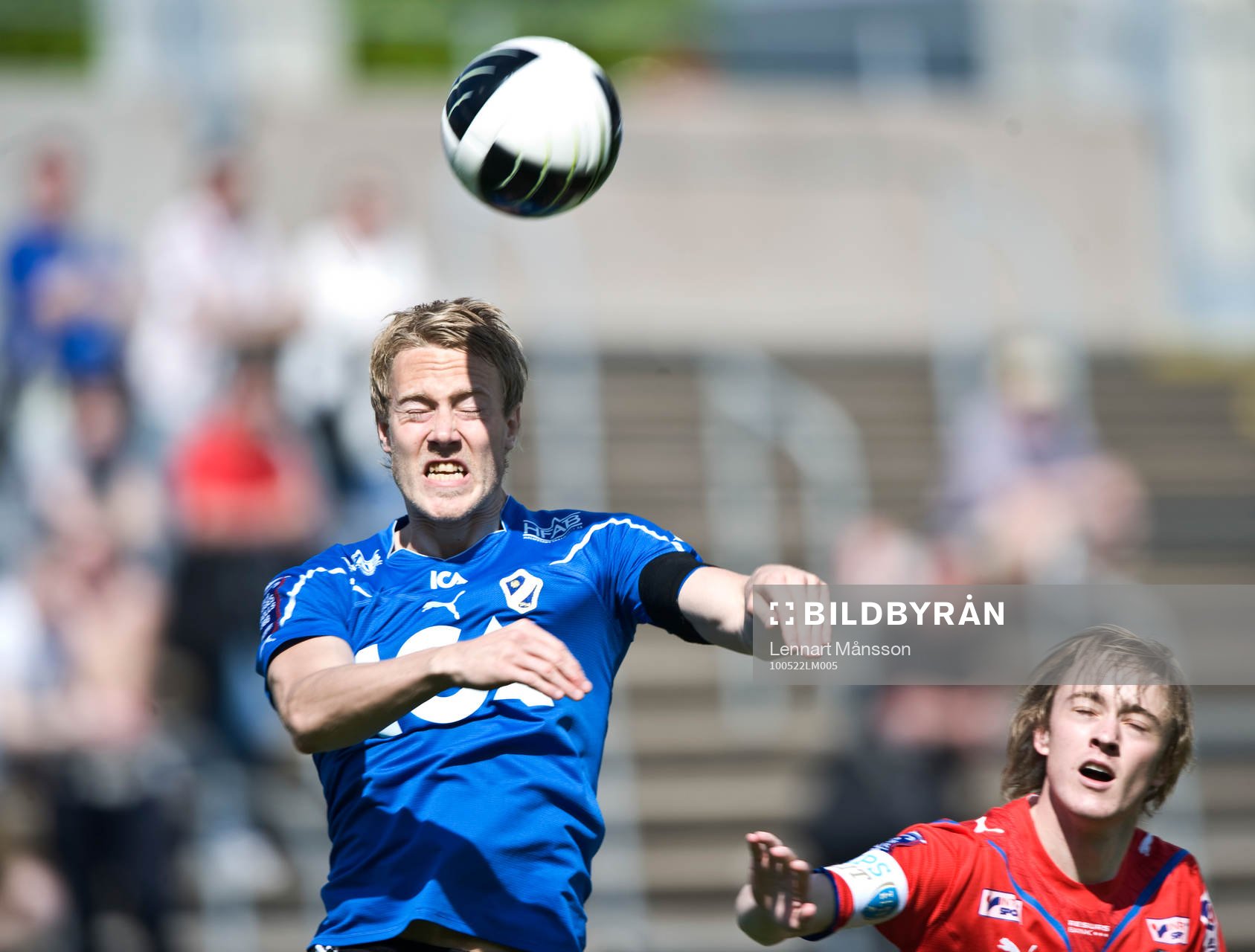 Johnny Lundberg, Halmstad och Rasmus Jönsson, Helsingborg.