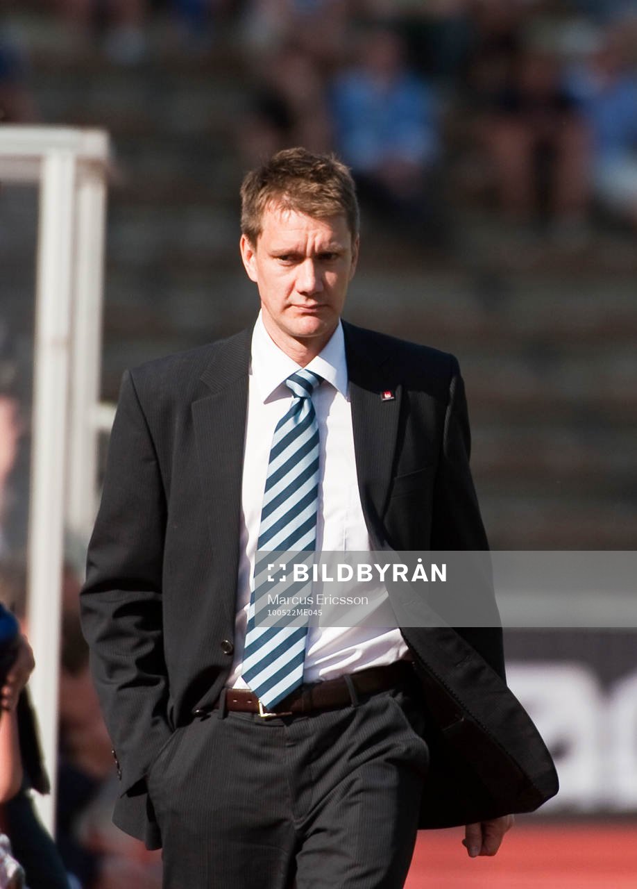 Stefan Alvén, manager, Djurgården