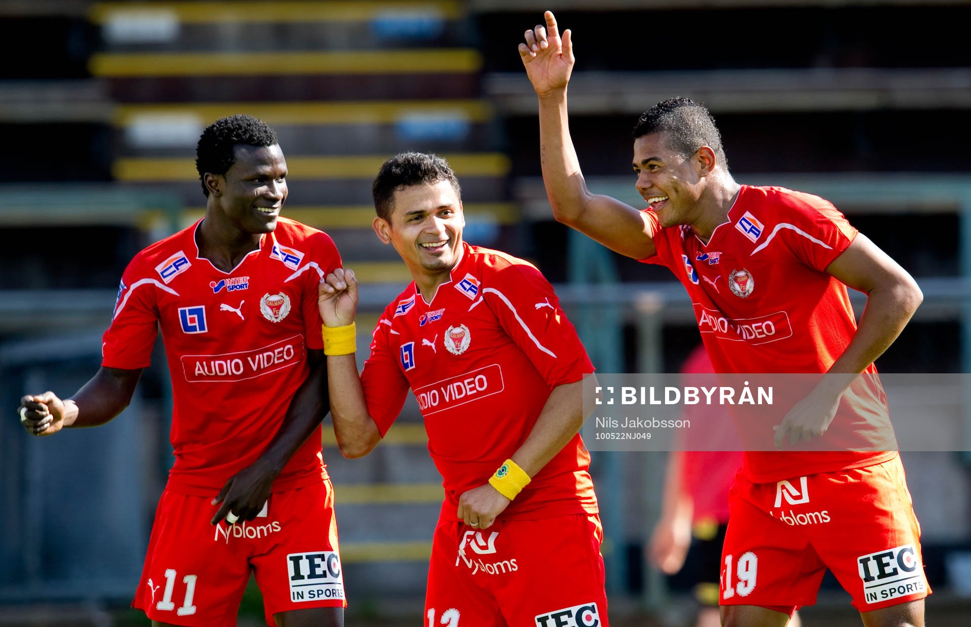 Abiola Dauda, Daniel Sobralense, Ricardo Santos, Kalmar,