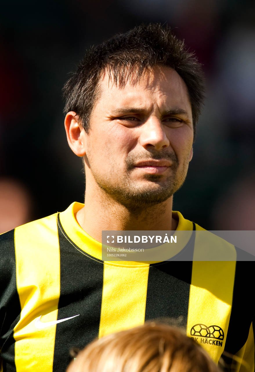 Johan Lind, Häcken porträtt