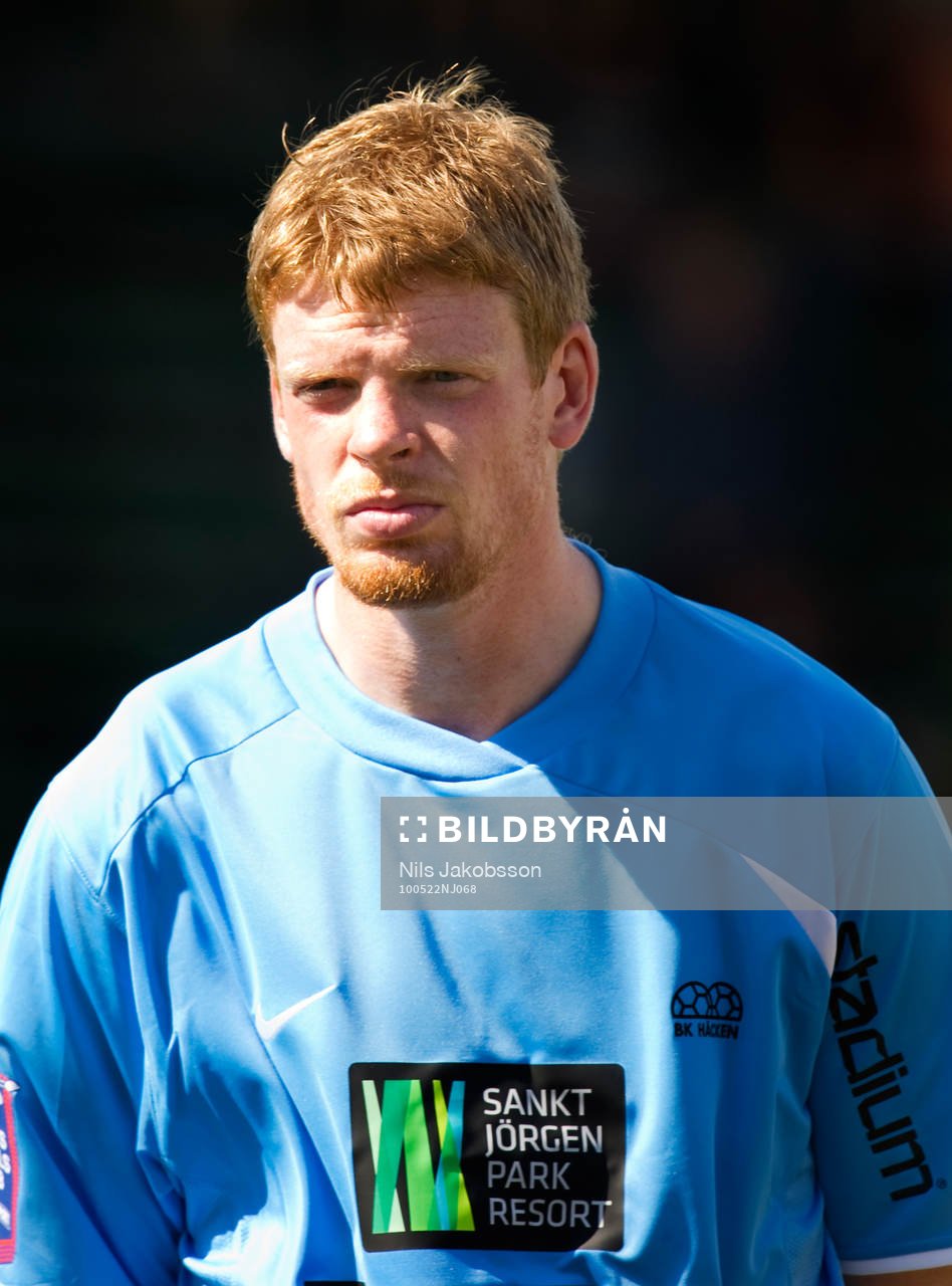Christoffer Källqvist, målvakt, Häcken porträtt