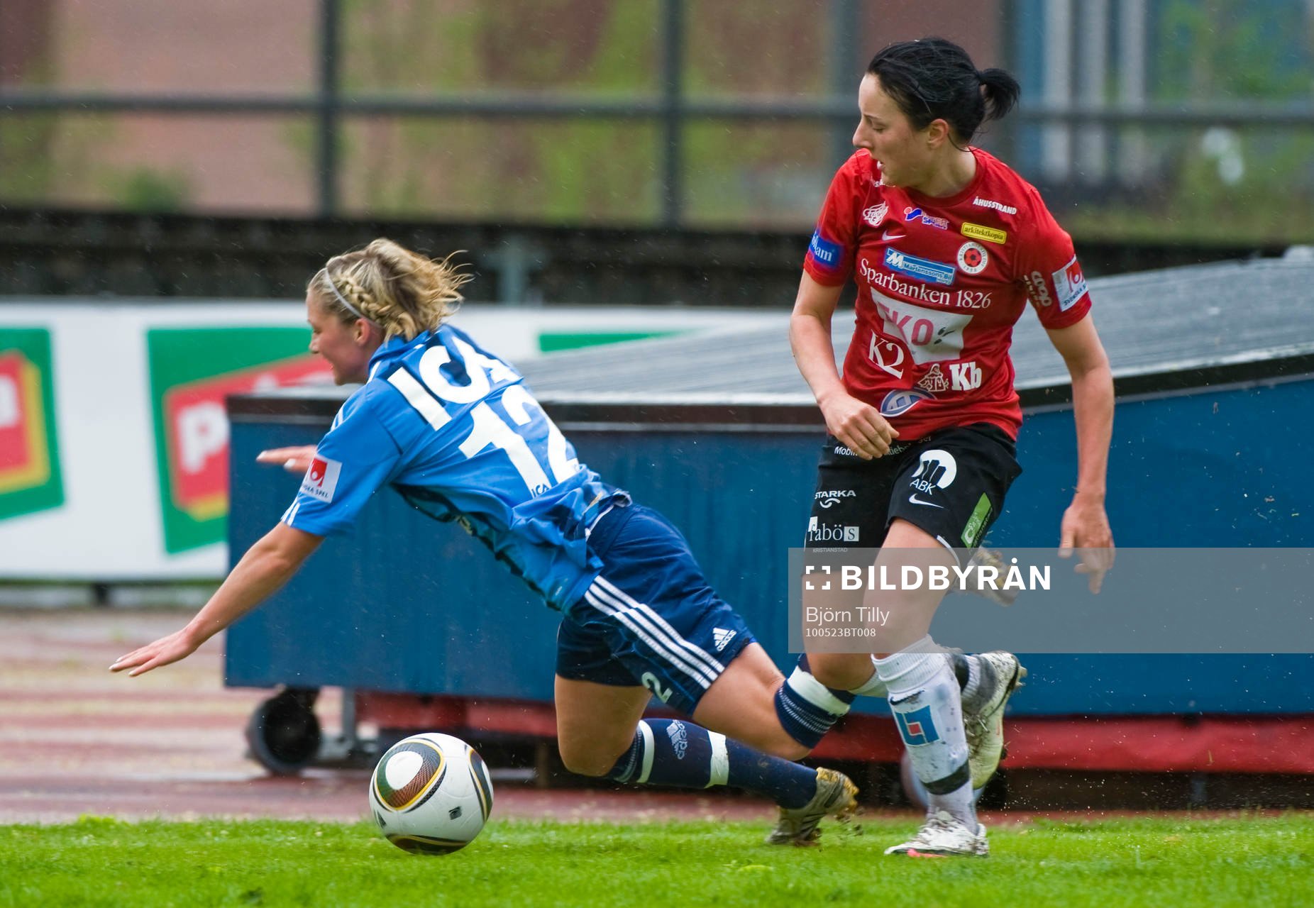 Caroline Frånberg, Djurgården och Antonia Göransson,