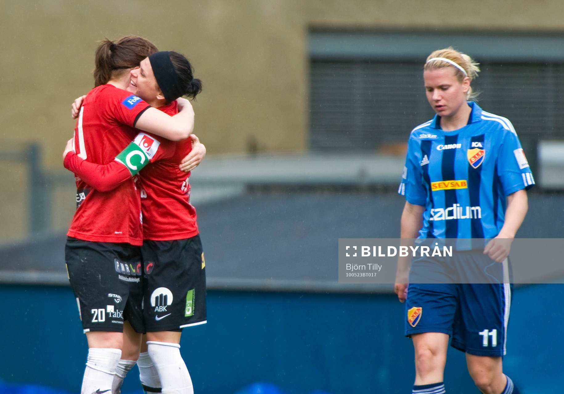 Mia Carlsson, Susanne Moberg, Kristianstad, jubel och