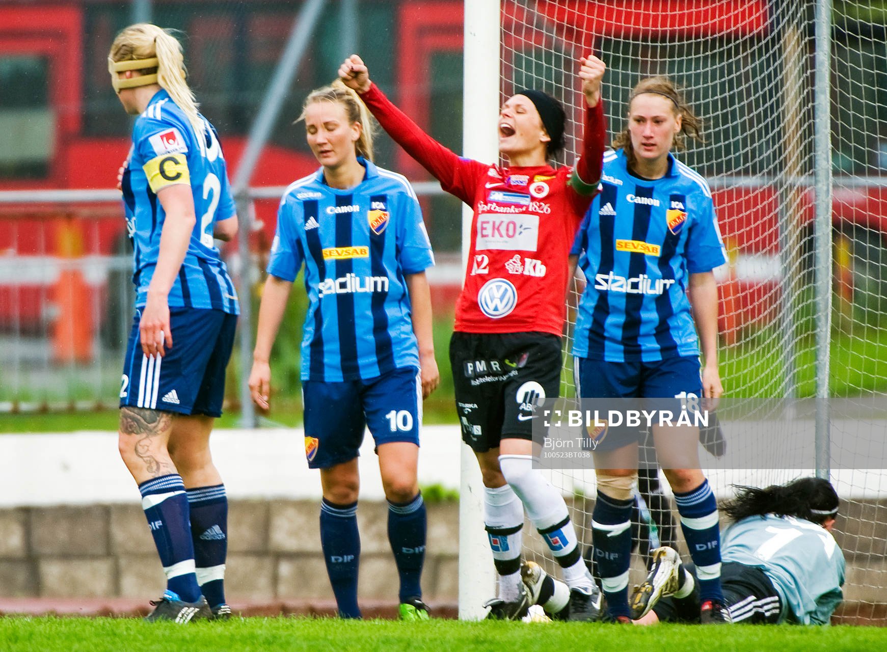 Susanne Moberg, Kristianstad, jubel
