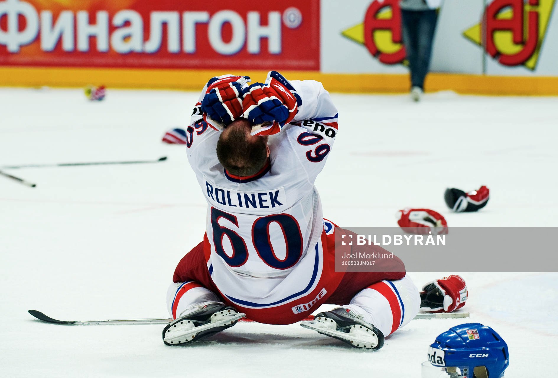 Tomas Rolinek, Tjeckien, jubel
