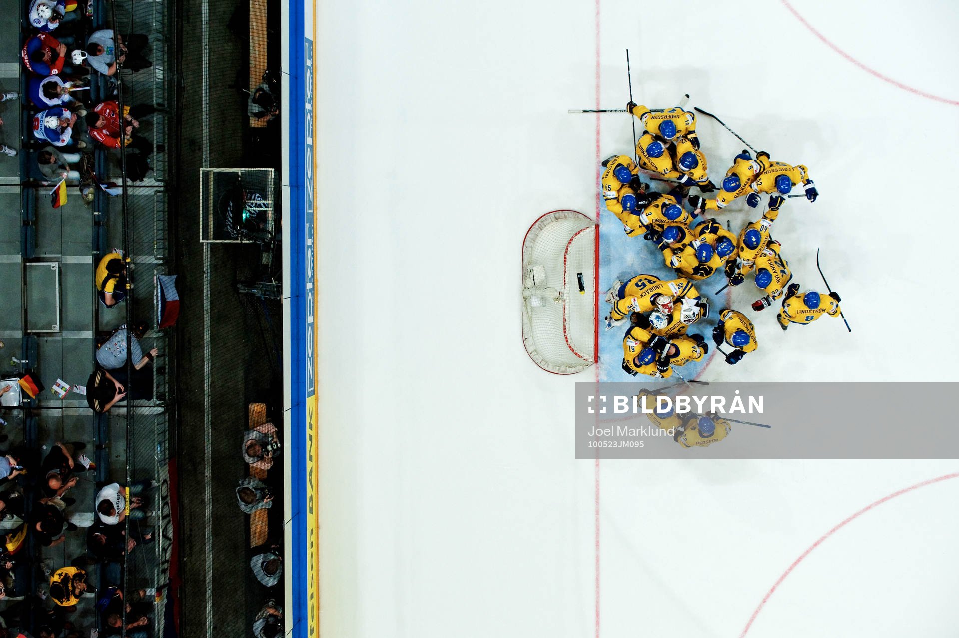 Anders Lindbäck, målvakt och Jonas Gustavsson, målvakt,