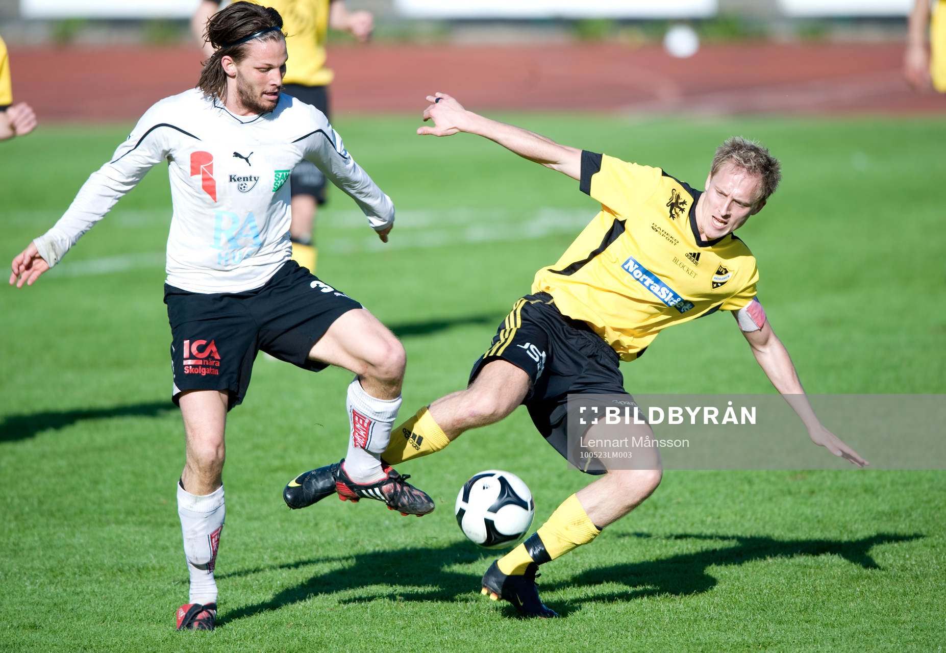 Lukas Åhsman och Bobby Alm Nilsson