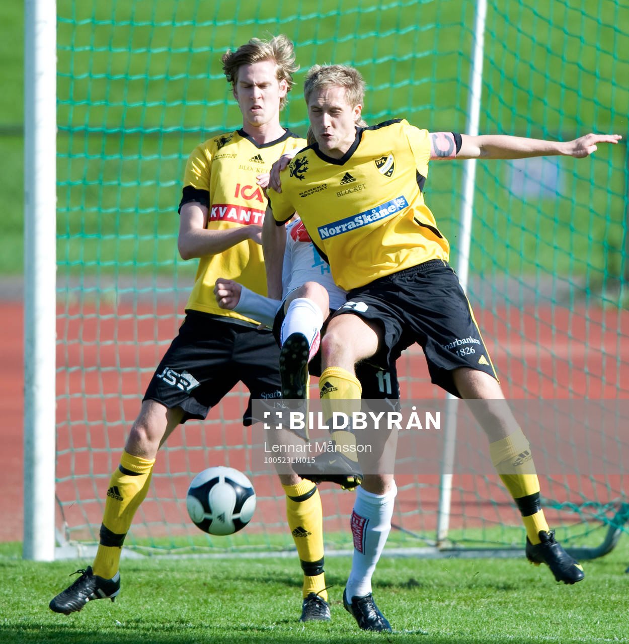 Christoffer Olsson och Bobby Alm Nilsson
