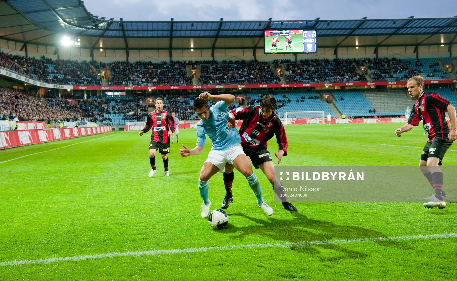 Jiloan Hamad, Malmö. Swedbank Stadion