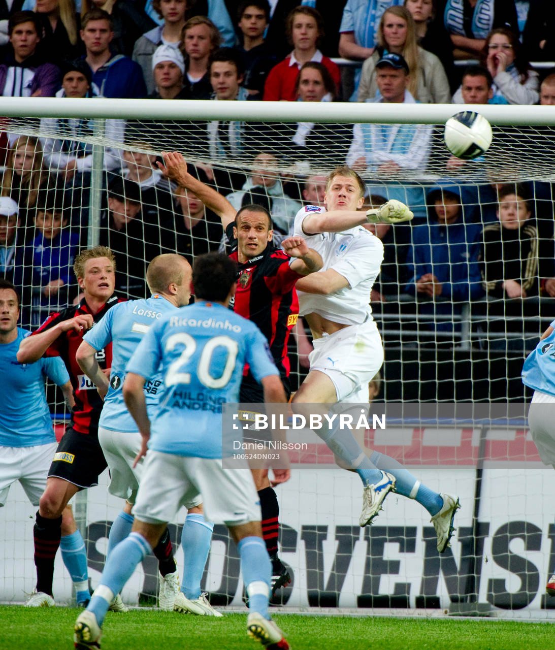 Johan Dahlin, målvakt, Malmö