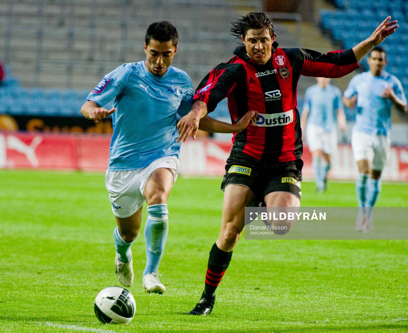 Jiloan Hamad, Malmö och Andreas Eriksson, Brommapojkarna