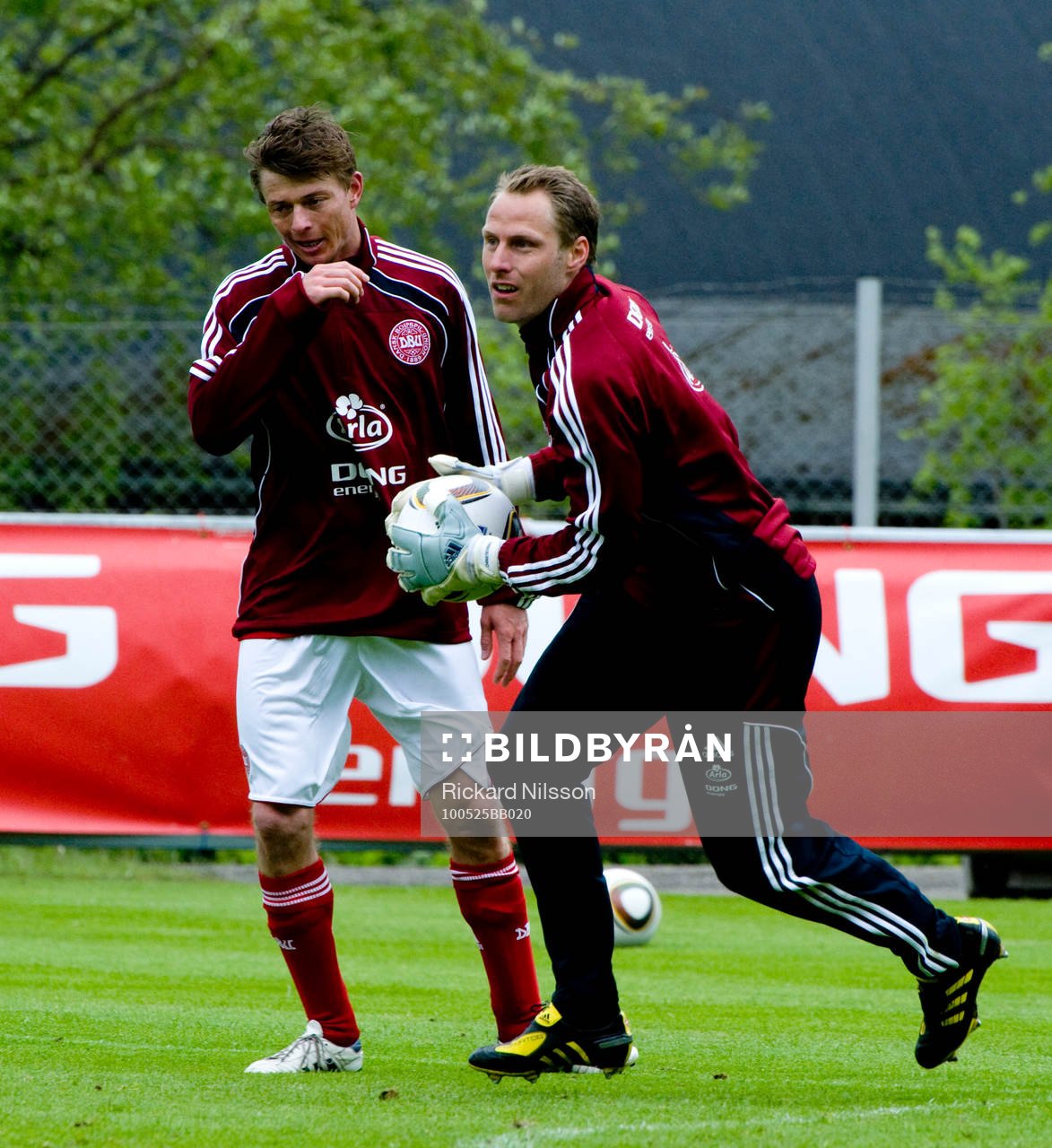 Jon Dahl Thomason och Kim Christensen, målvakt