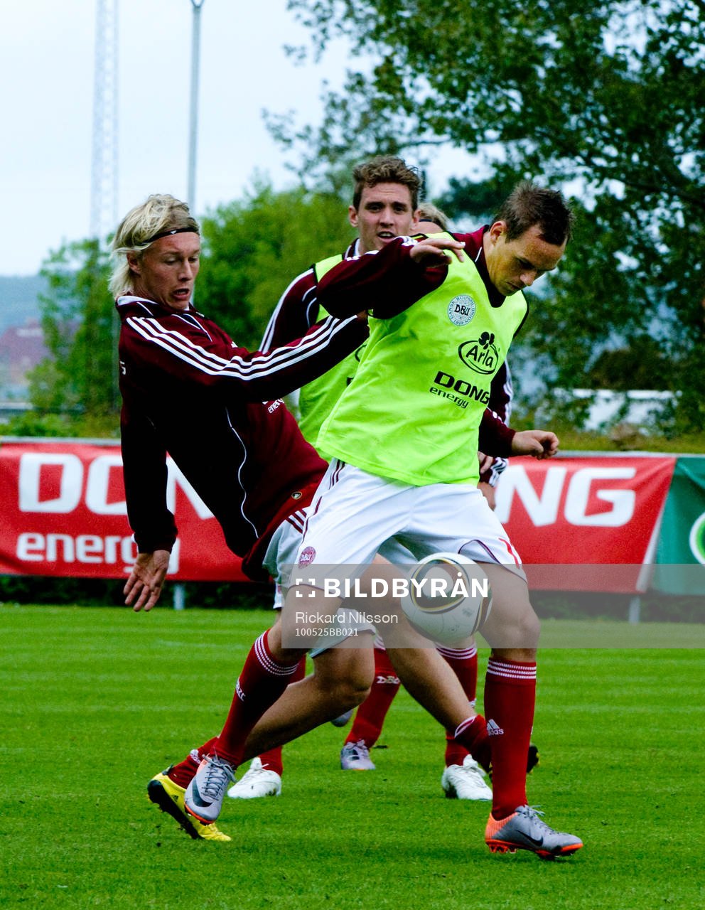 Simon Kjaer och Daniel Jensen